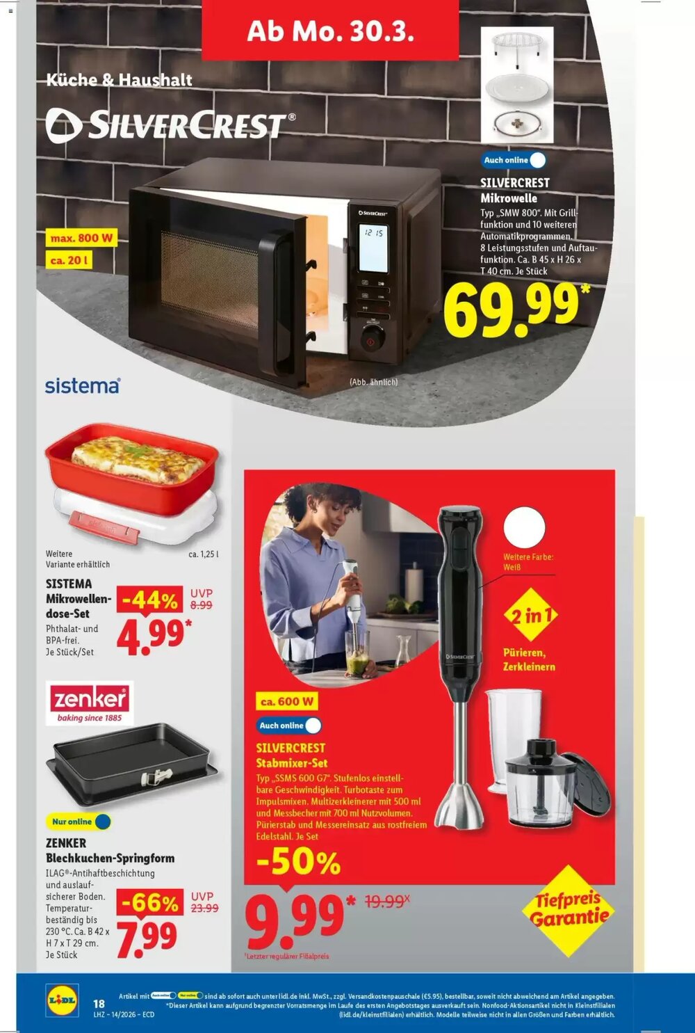 Lidl Prospekt (ab 30.03.2026) zum Blättern - Seite 8