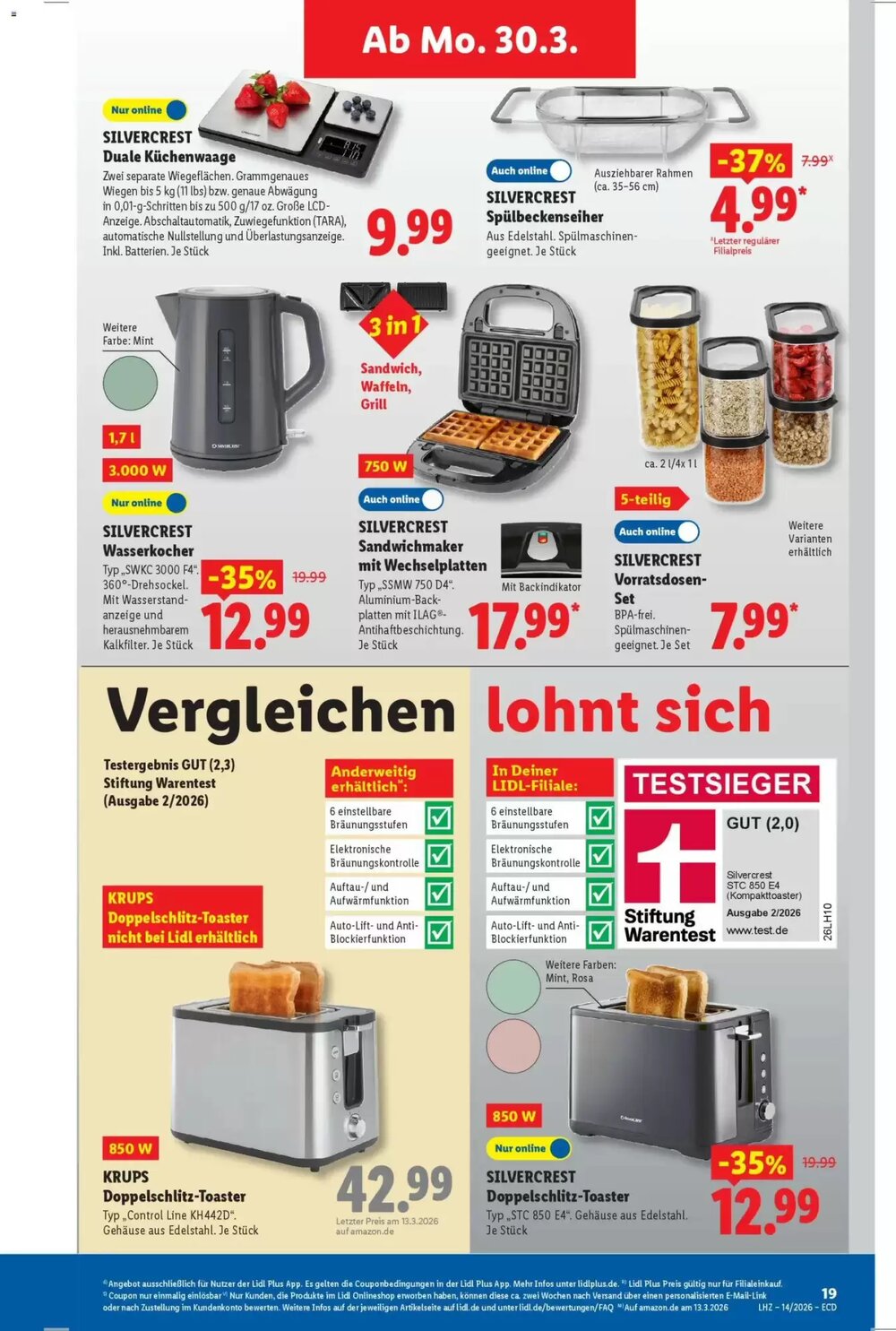 Lidl Prospekt (ab 30.03.2026) zum Blättern - Seite 9