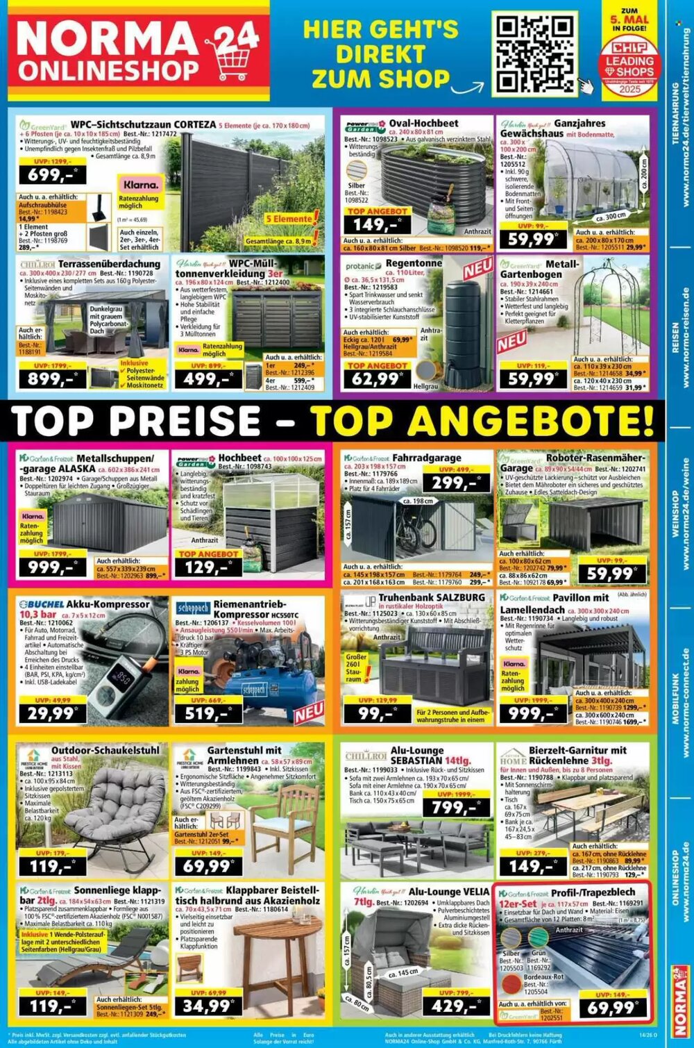 Norma Prospekt (ab 30.03.2026) zum Blättern - Seite 1