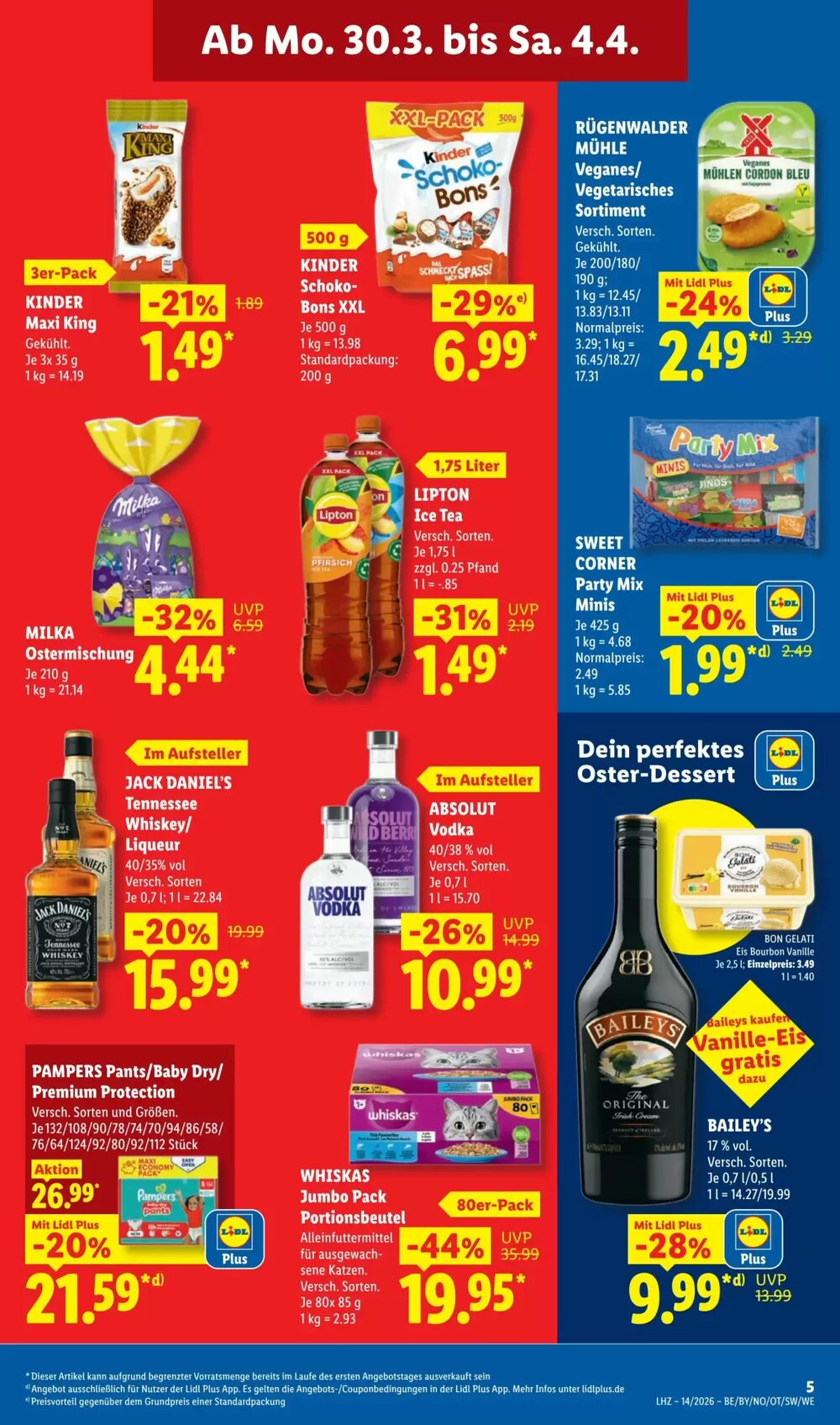 Lidl Prospekt (ab 30.03.2026) zum Blättern - Seite 15