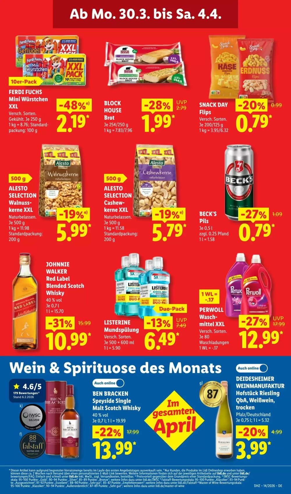 Lidl Prospekt (ab 30.03.2026) zum Blättern - Seite 17