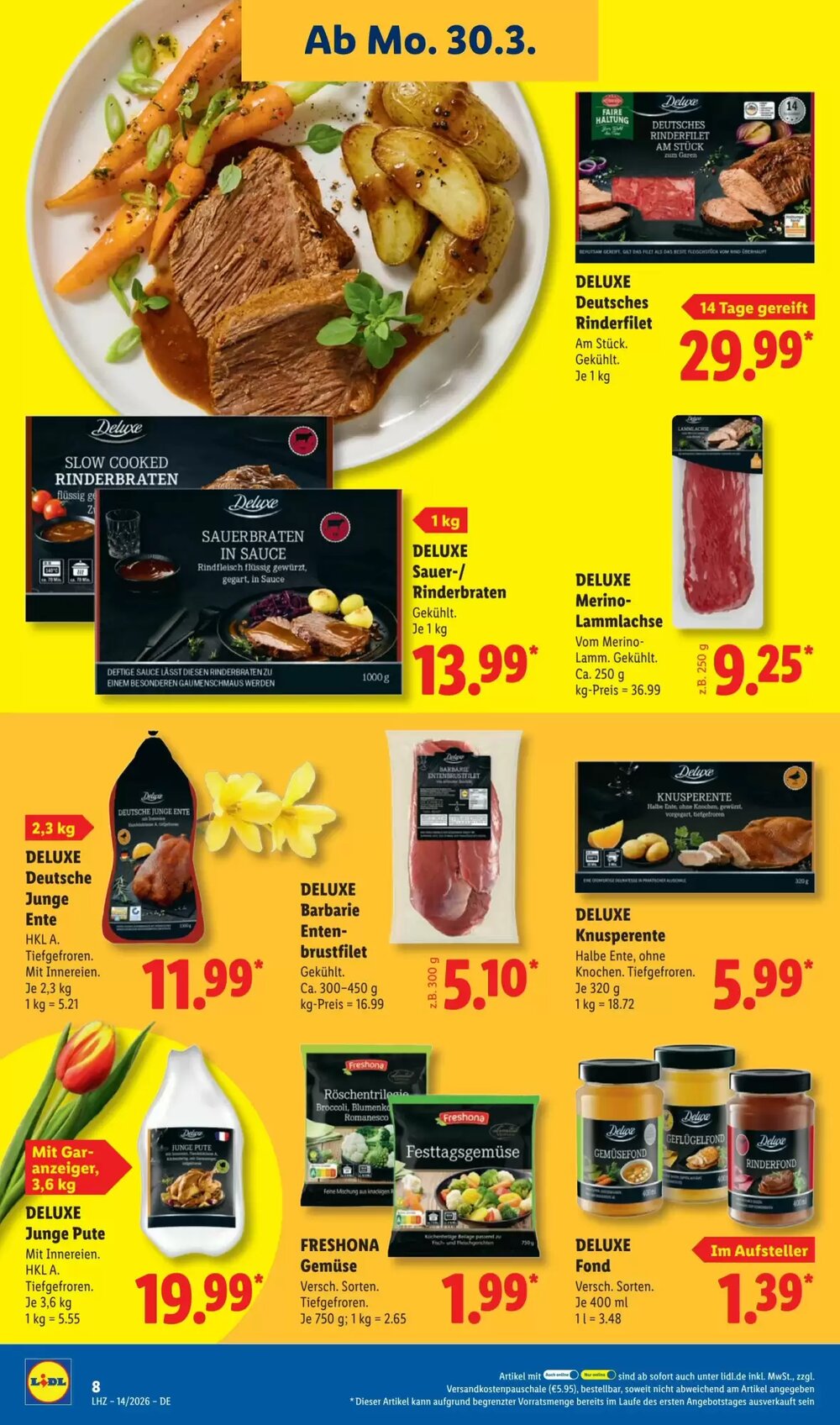 Lidl Prospekt (ab 30.03.2026) zum Blättern - Seite 20