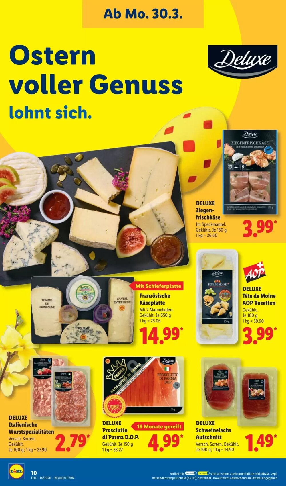 Lidl Prospekt (ab 30.03.2026) zum Blättern - Seite 22