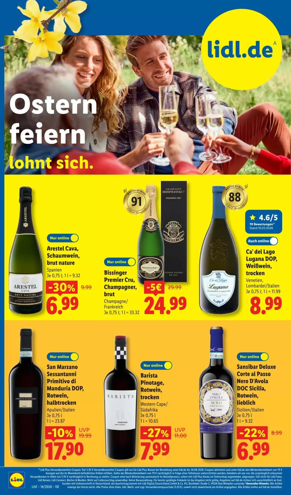 Lidl Prospekt (ab 30.03.2026) zum Blättern - Seite 26