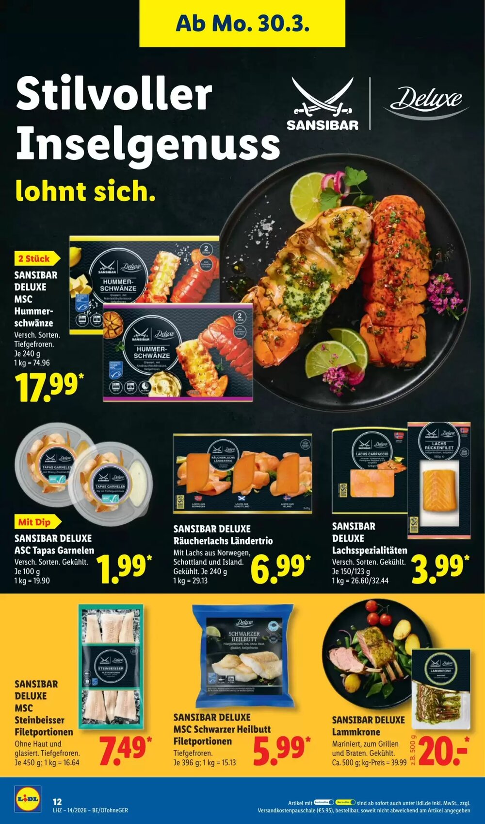 Lidl Prospekt (ab 30.03.2026) zum Blättern - Seite 28