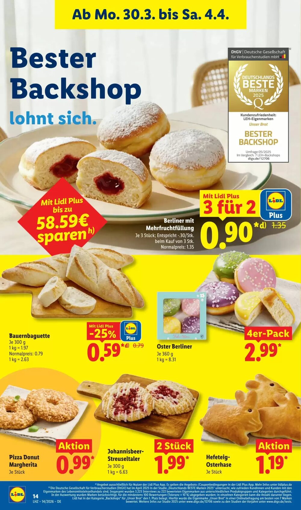 Lidl Prospekt (ab 30.03.2026) zum Blättern - Seite 32