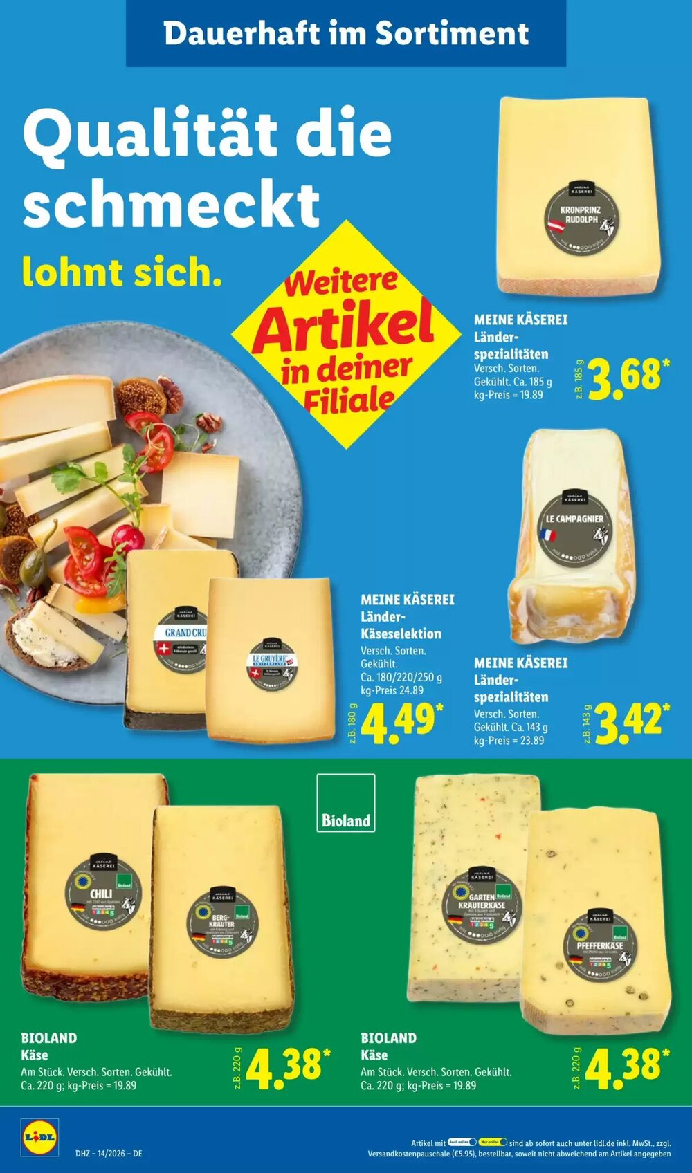 Lidl Prospekt (ab 30.03.2026) zum Blättern - Seite 34