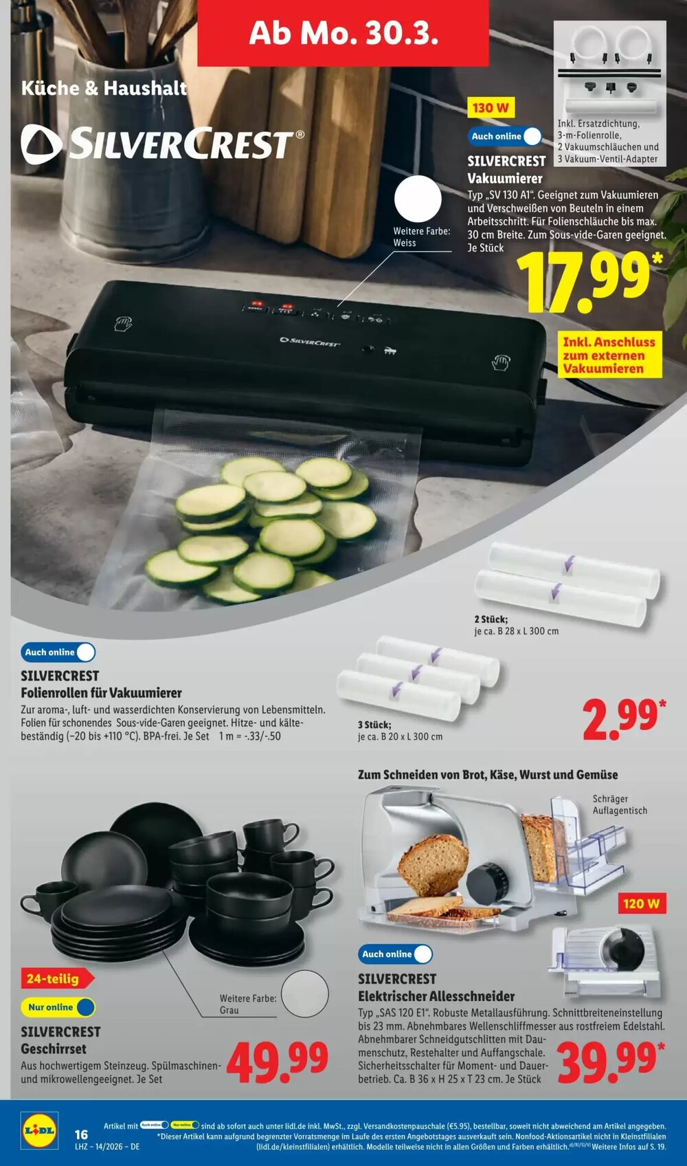 Lidl Prospekt (ab 30.03.2026) zum Blättern - Seite 36