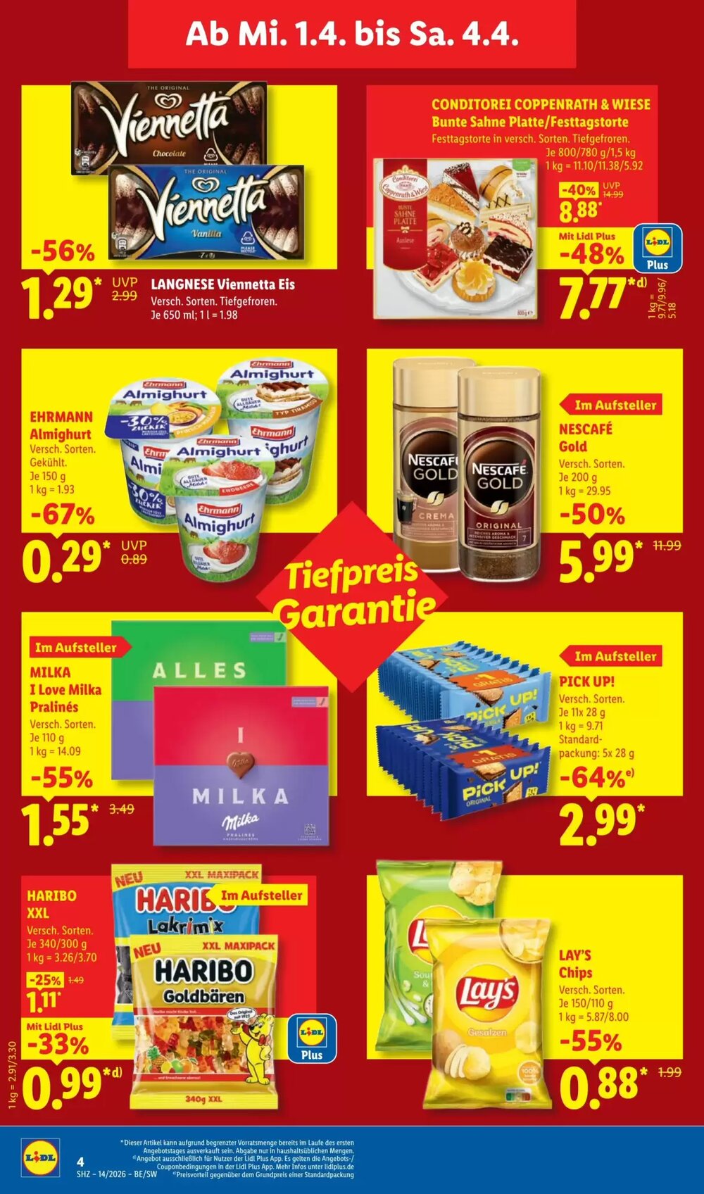 Lidl Prospekt (ab 30.03.2026) zum Blättern - Seite 4