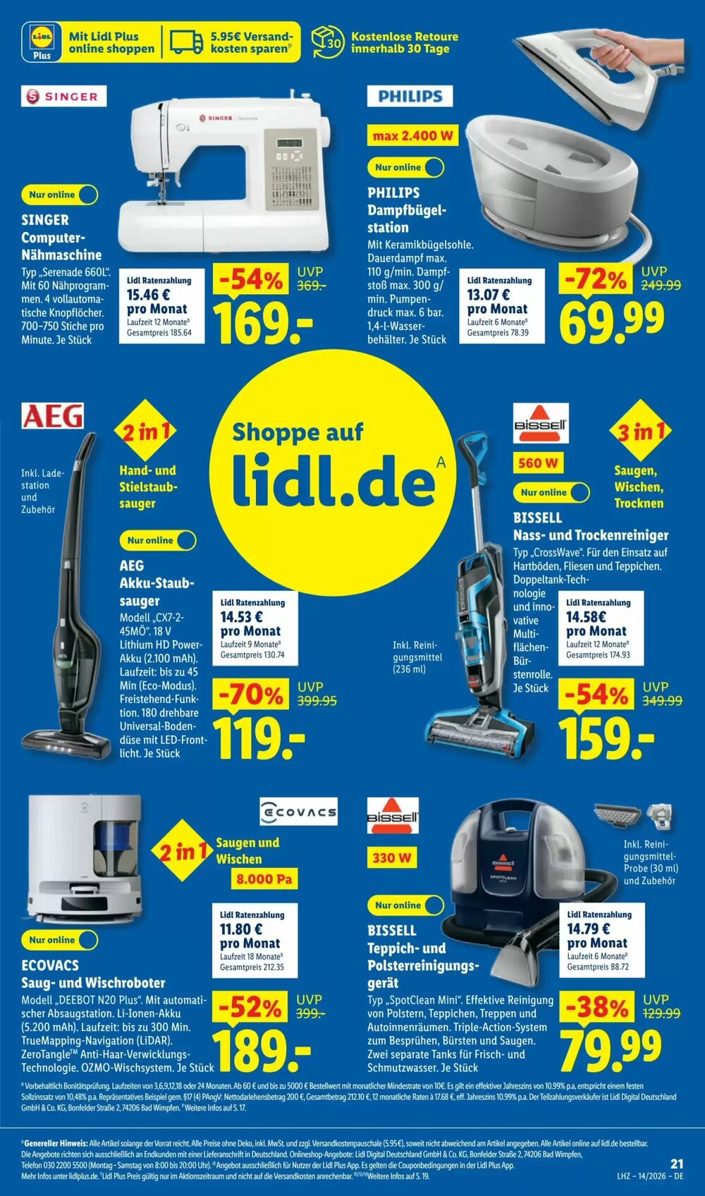 Lidl Prospekt (ab 30.03.2026) zum Blättern - Seite 41