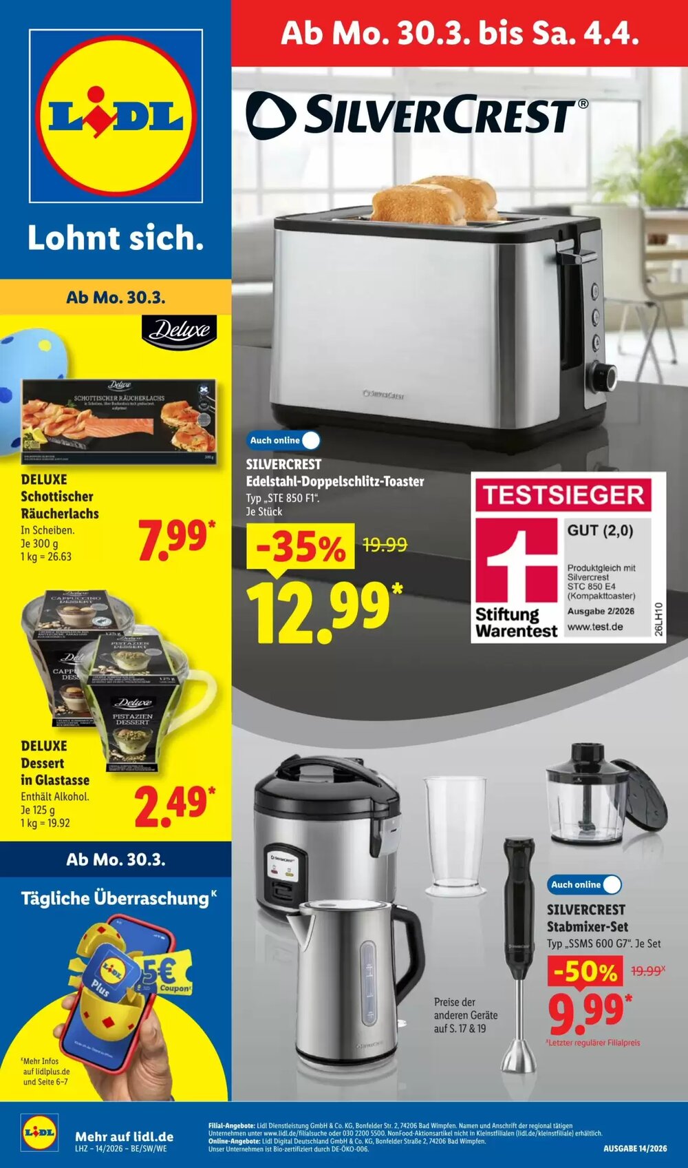 Lidl Prospekt (ab 30.03.2026) zum Blättern - Seite 5