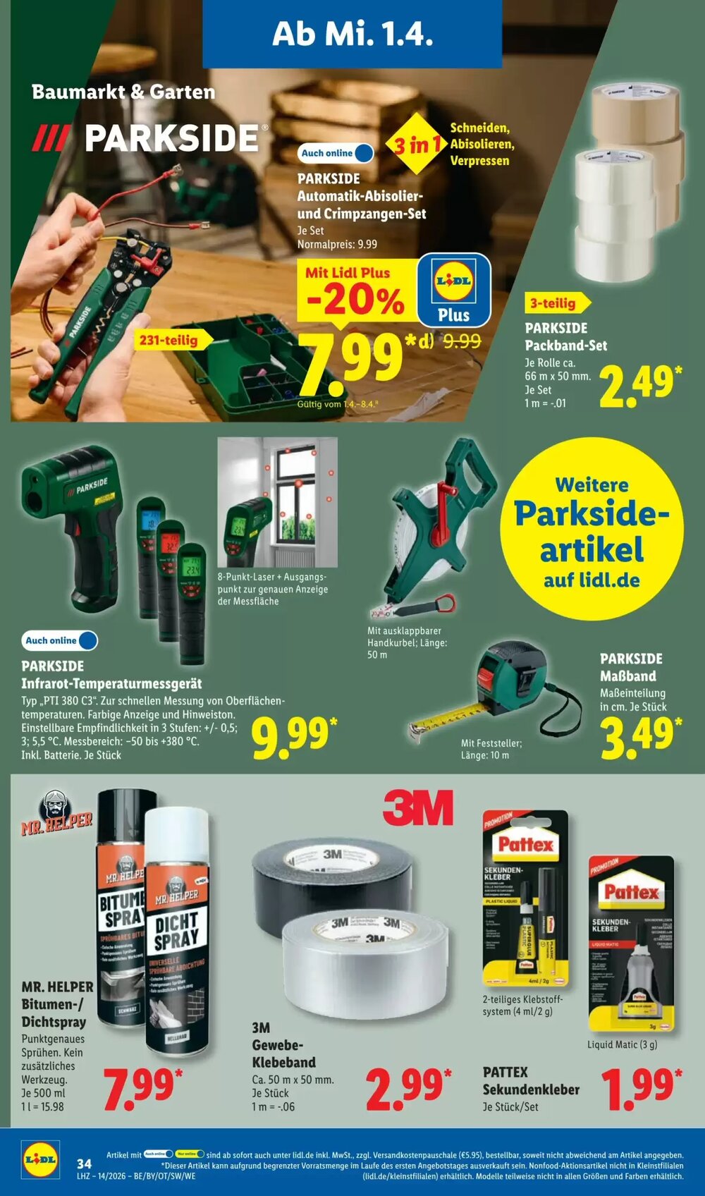 Lidl Prospekt (ab 30.03.2026) zum Blättern - Seite 58