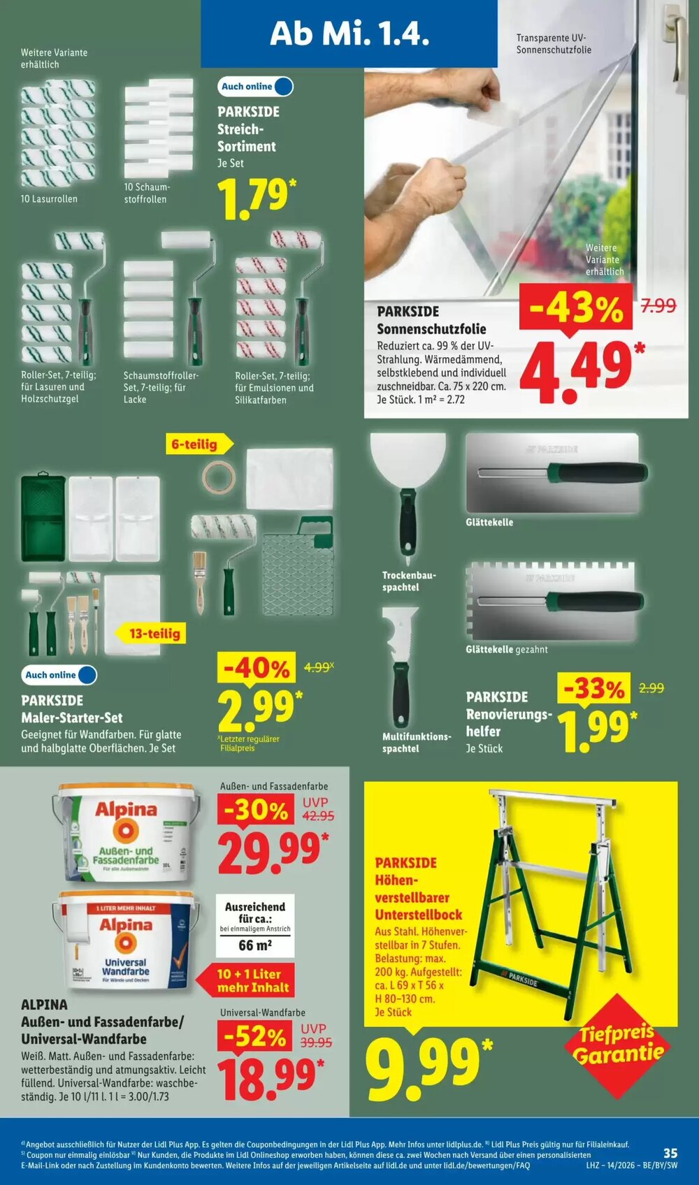 Lidl Prospekt (ab 30.03.2026) zum Blättern - Seite 59