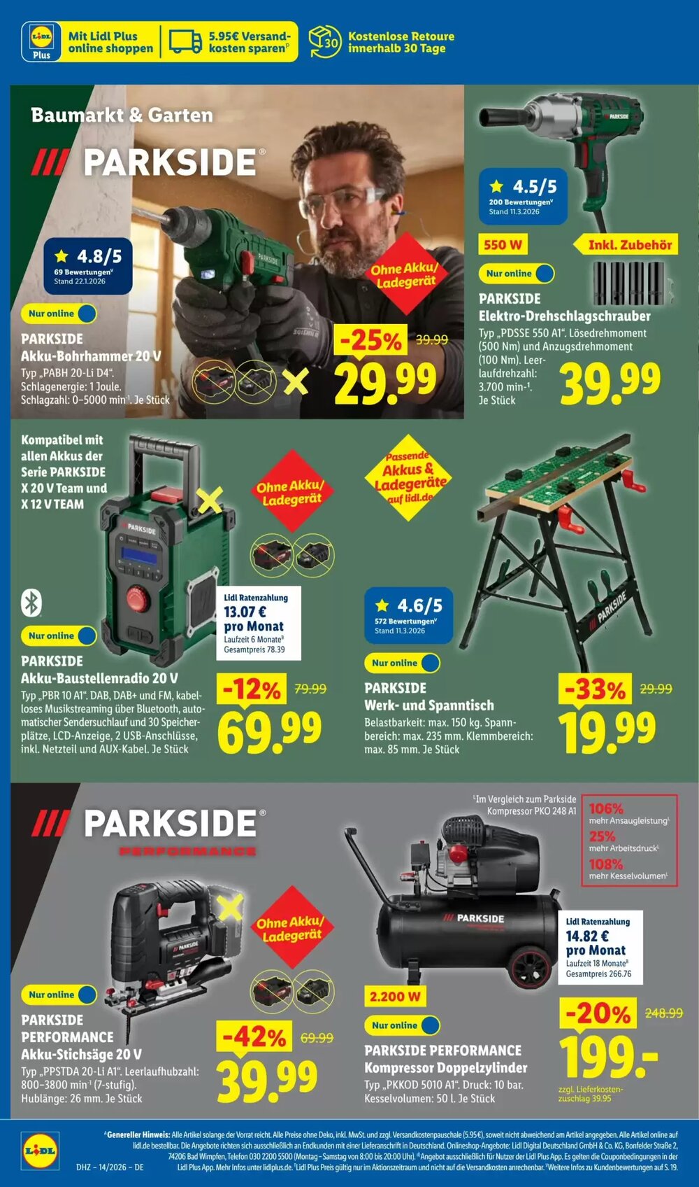 Lidl Prospekt (ab 30.03.2026) zum Blättern - Seite 60