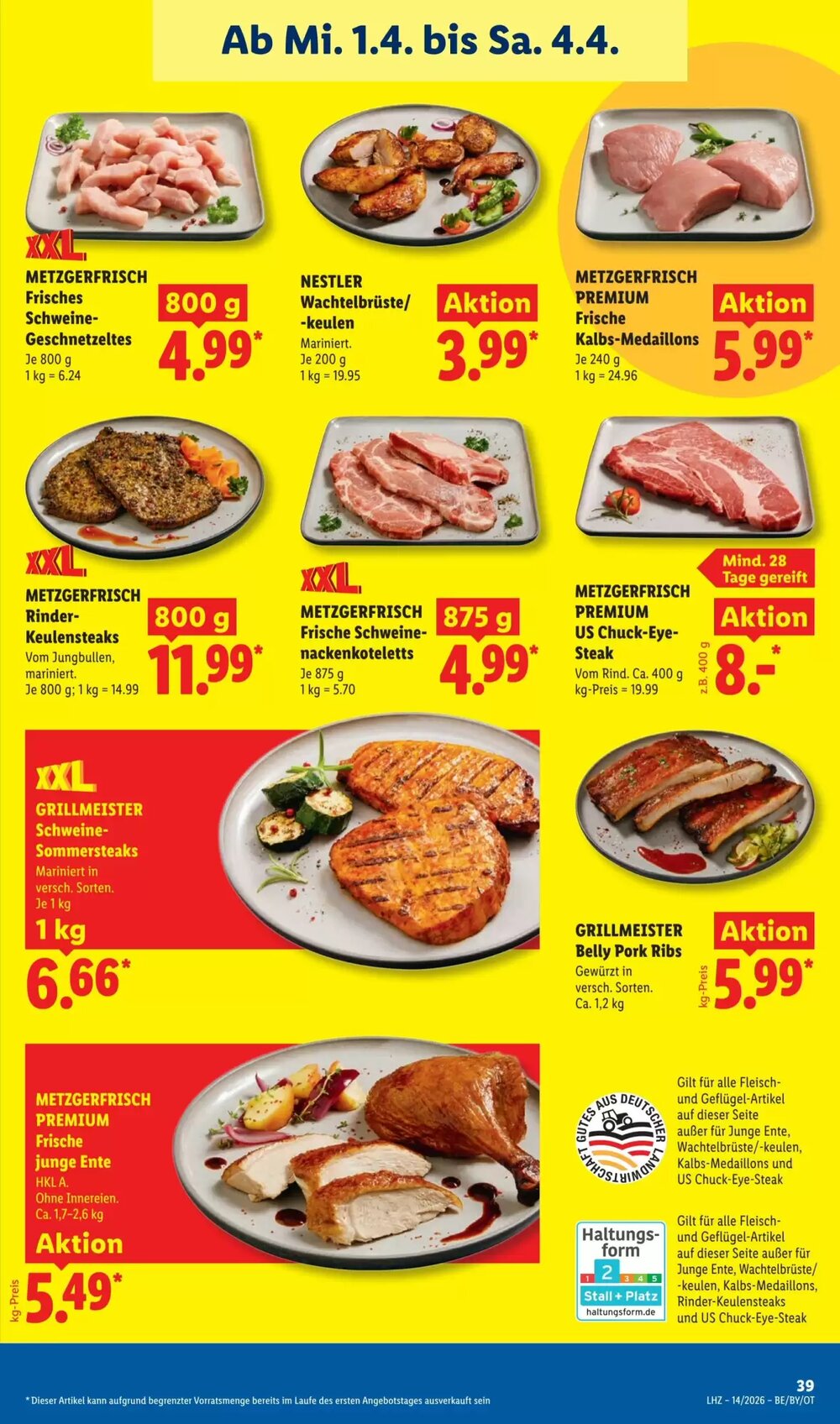 Lidl Prospekt (ab 30.03.2026) zum Blättern - Seite 63