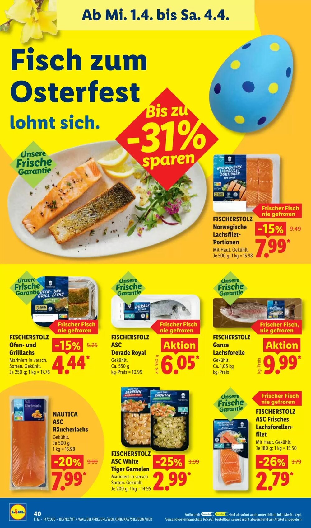 Lidl Prospekt (ab 30.03.2026) zum Blättern - Seite 64