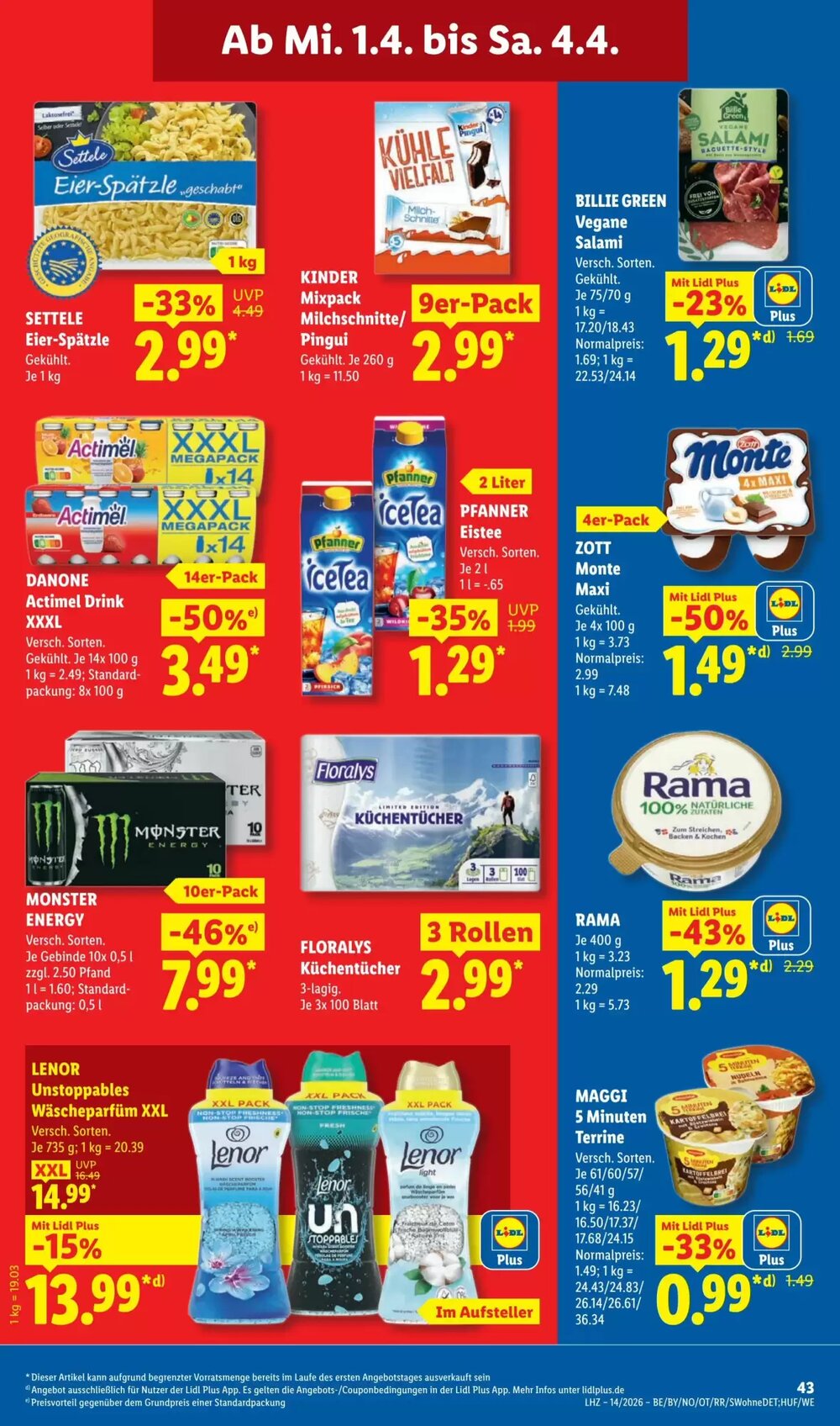 Lidl Prospekt (ab 30.03.2026) zum Blättern - Seite 67