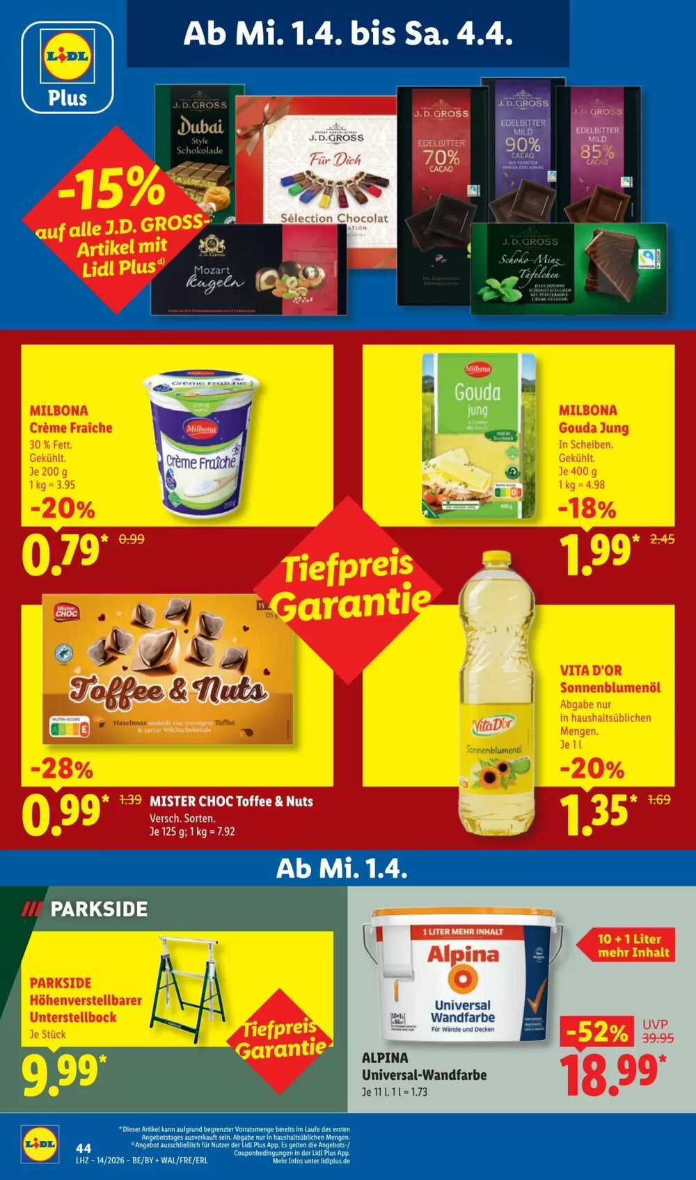 Lidl Prospekt (ab 30.03.2026) zum Blättern - Seite 68