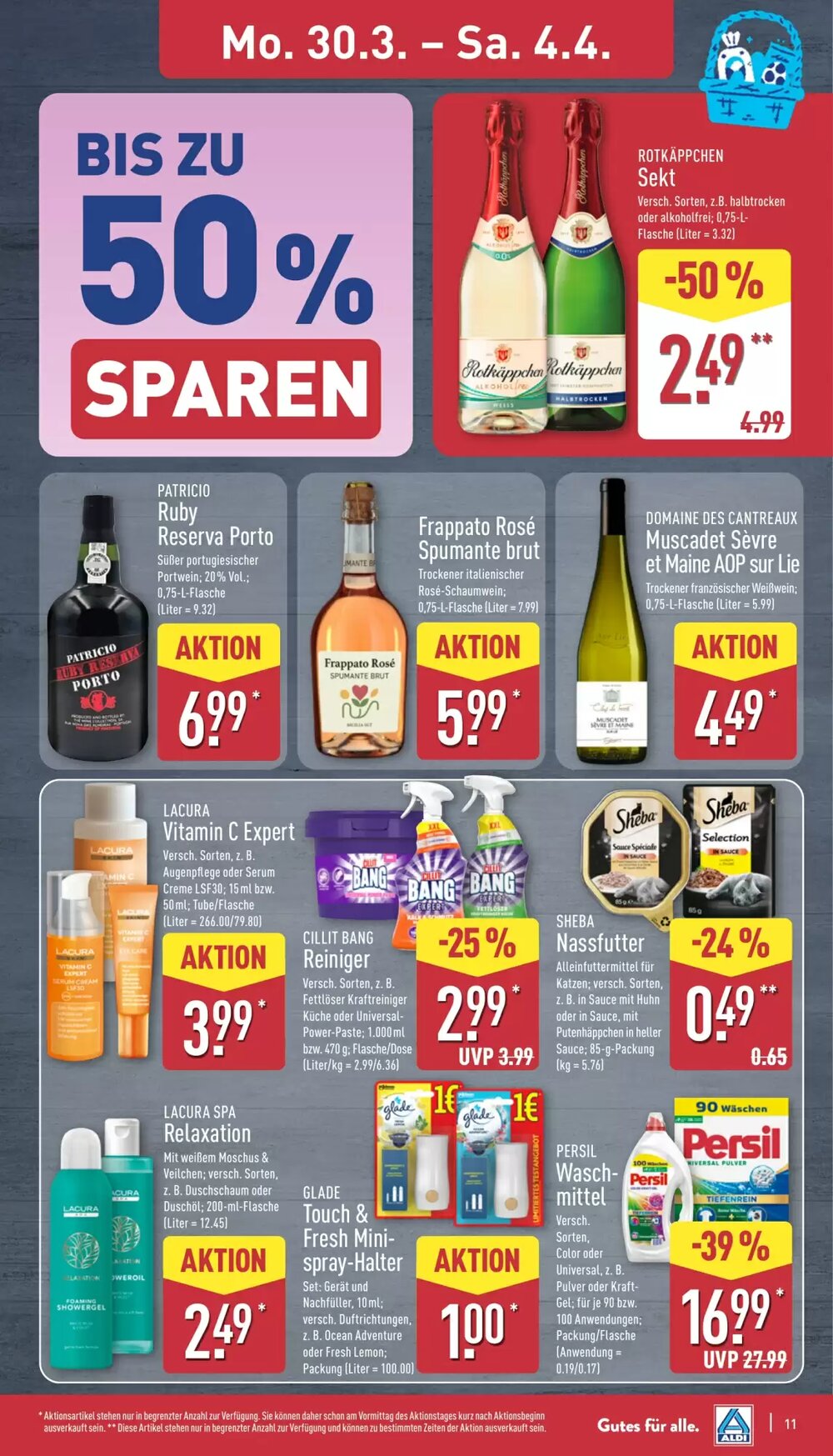 Aldi Nord Prospekt (ab 30.03.2026) zum Blättern - Seite 11