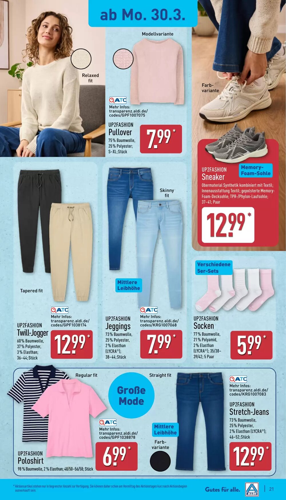 Aldi Nord Prospekt (ab 30.03.2026) zum Blättern - Seite 22