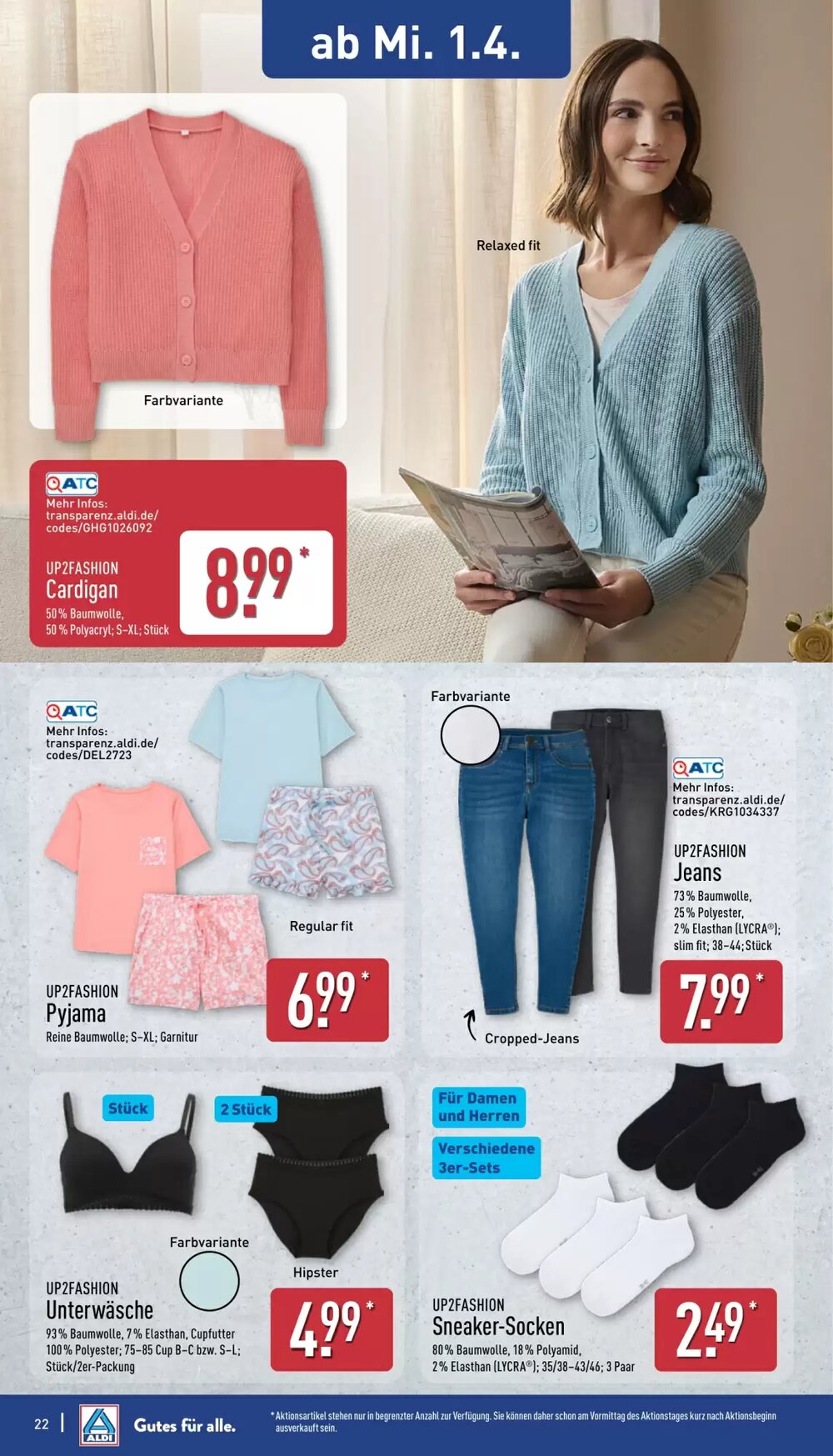 Aldi Nord Prospekt (ab 30.03.2026) zum Blättern - Seite 23