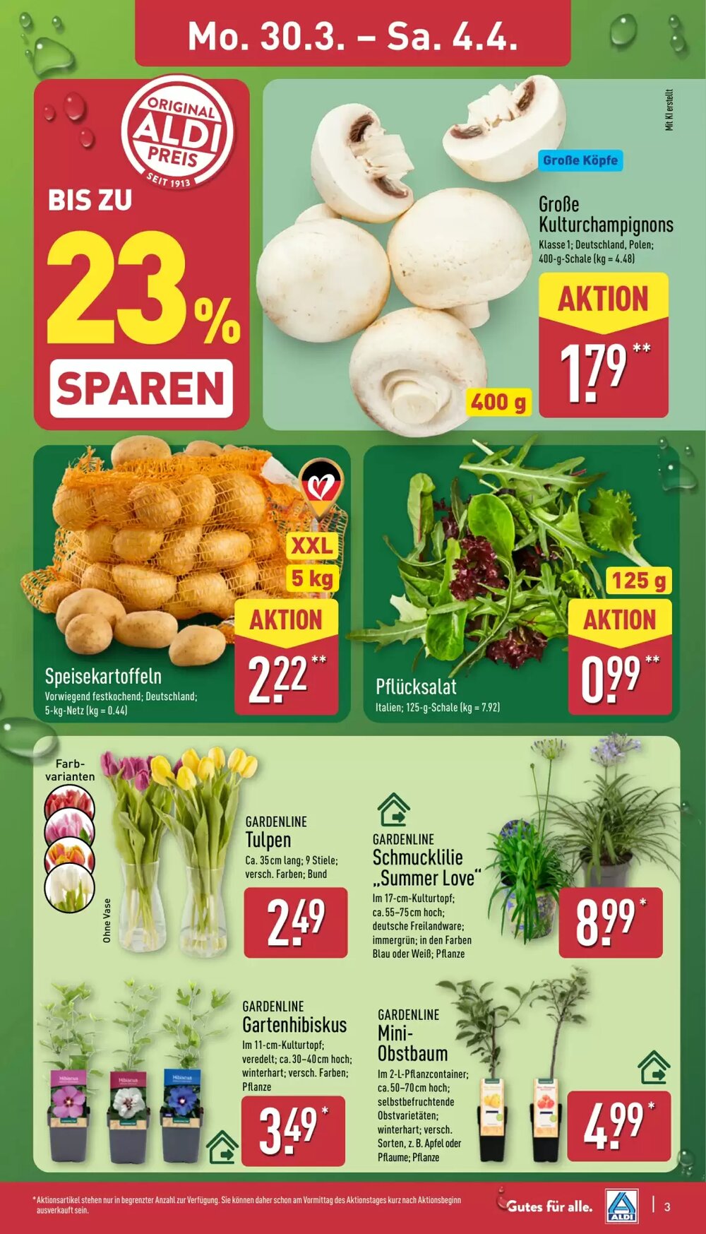 Aldi Nord Prospekt (ab 30.03.2026) zum Blättern - Seite 3