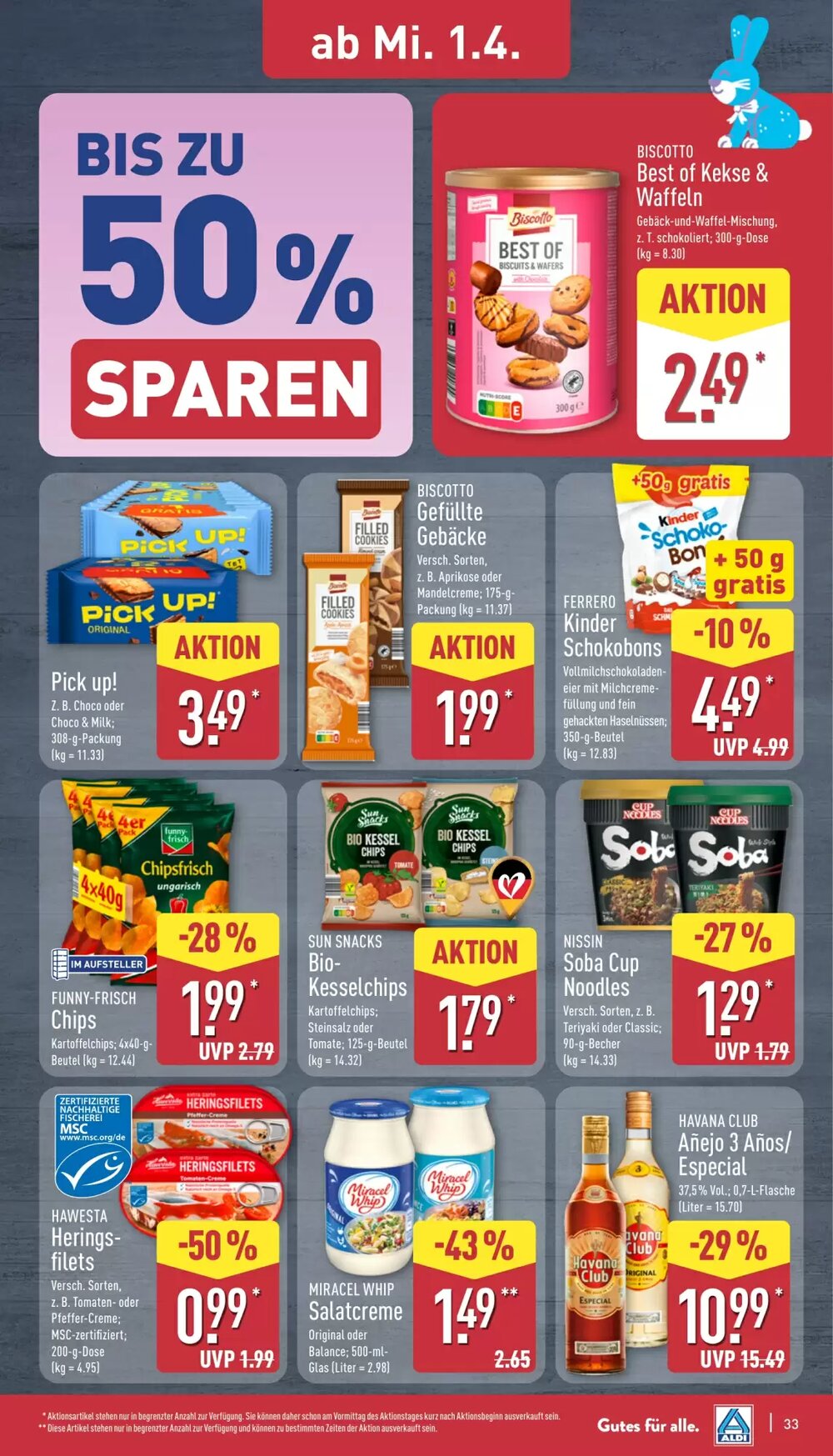 Aldi Nord Prospekt (ab 30.03.2026) zum Blättern - Seite 34