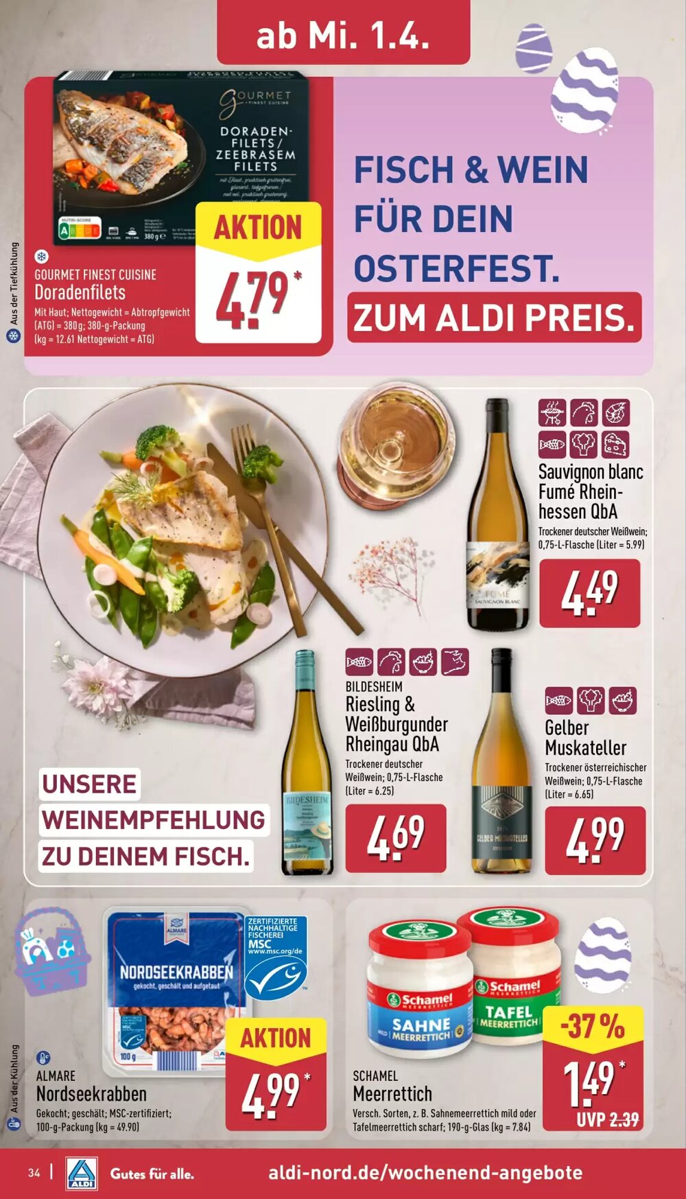 Aldi Nord Prospekt (ab 30.03.2026) zum Blättern - Seite 35