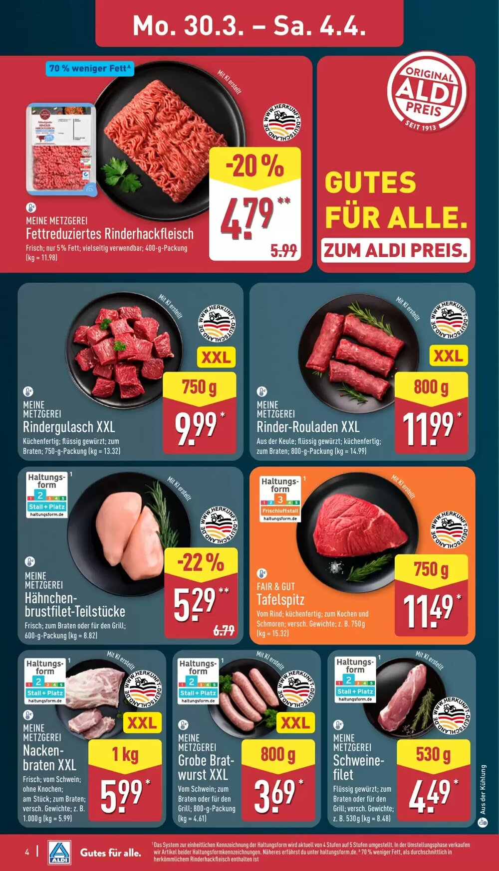 Aldi Nord Prospekt (ab 30.03.2026) zum Blättern - Seite 4