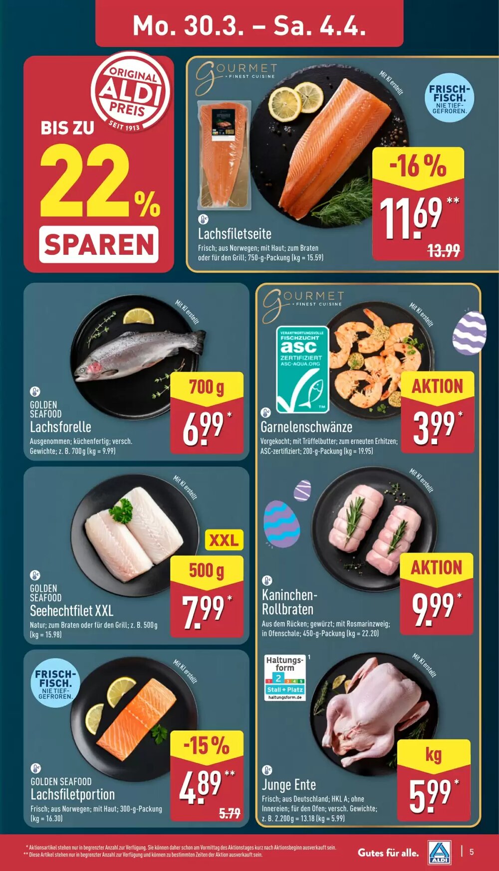 Aldi Nord Prospekt (ab 30.03.2026) zum Blättern - Seite 5
