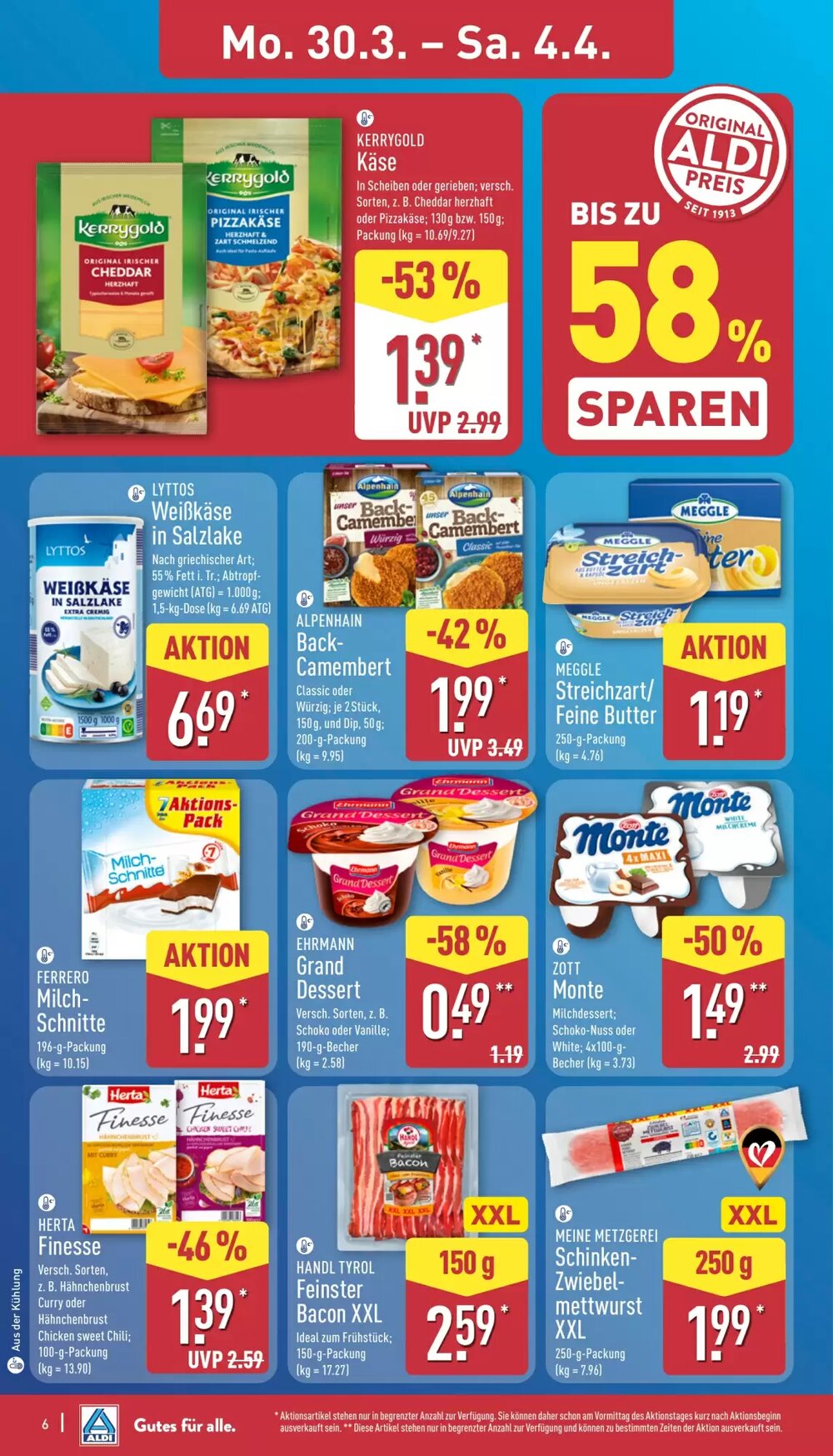 Aldi Nord Prospekt (ab 30.03.2026) zum Blättern - Seite 6