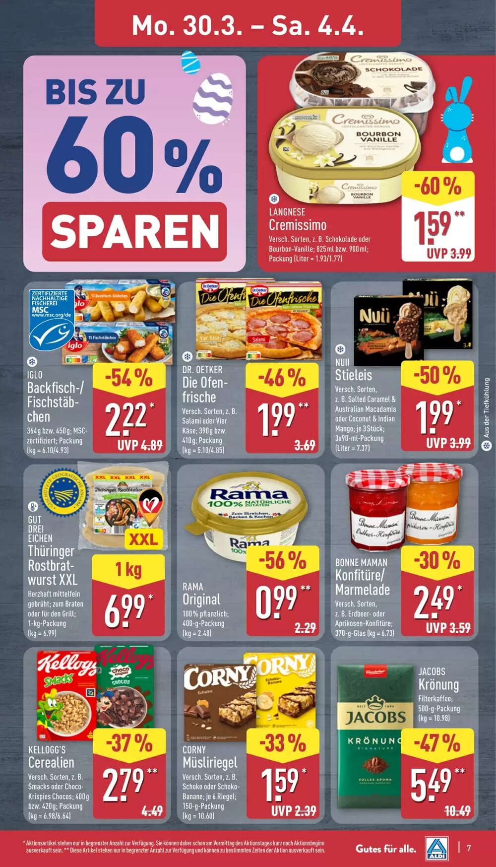 Aldi Nord Prospekt (ab 30.03.2026) zum Blättern - Seite 7