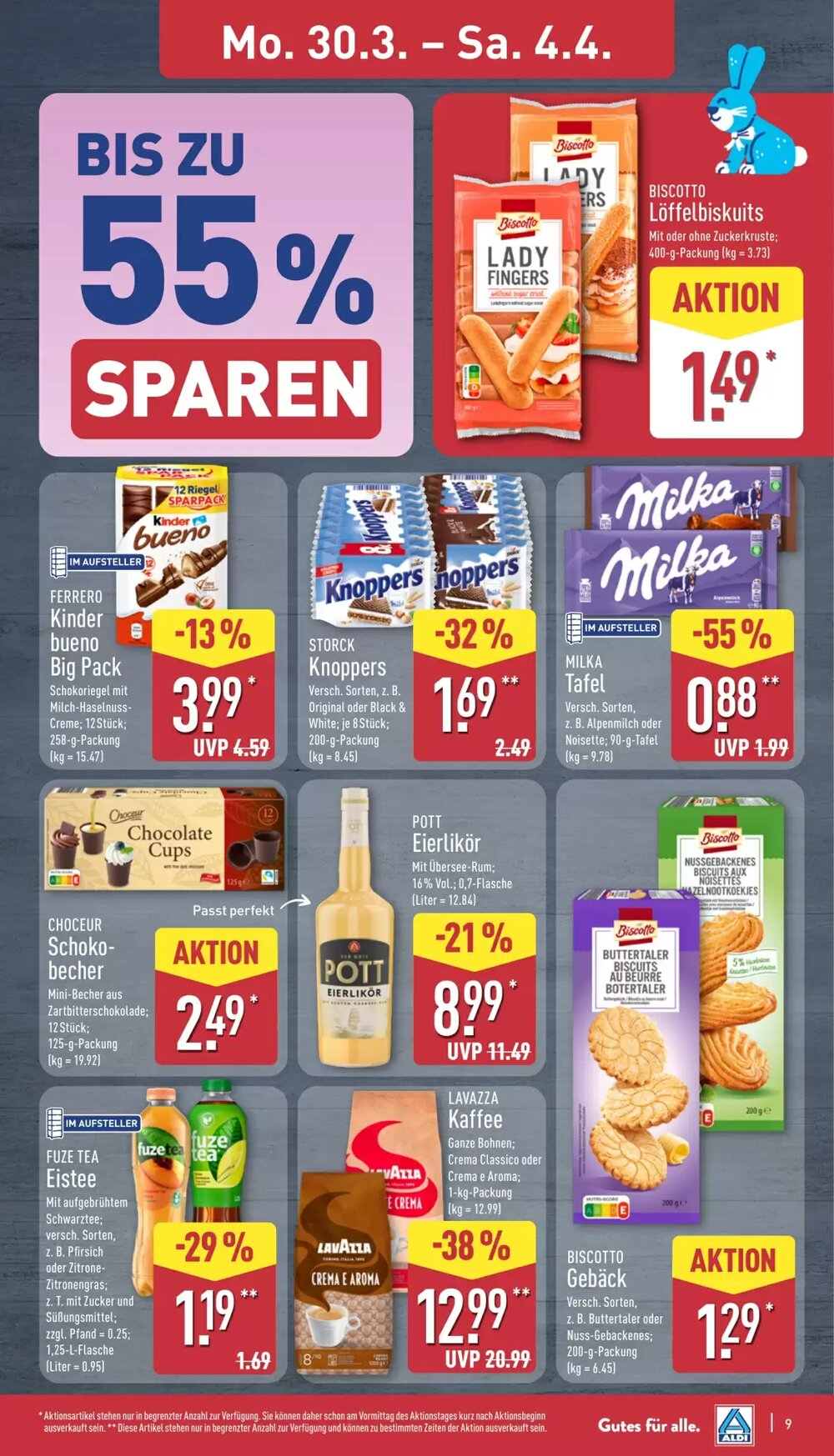 Aldi Nord Prospekt (ab 30.03.2026) zum Blättern - Seite 9