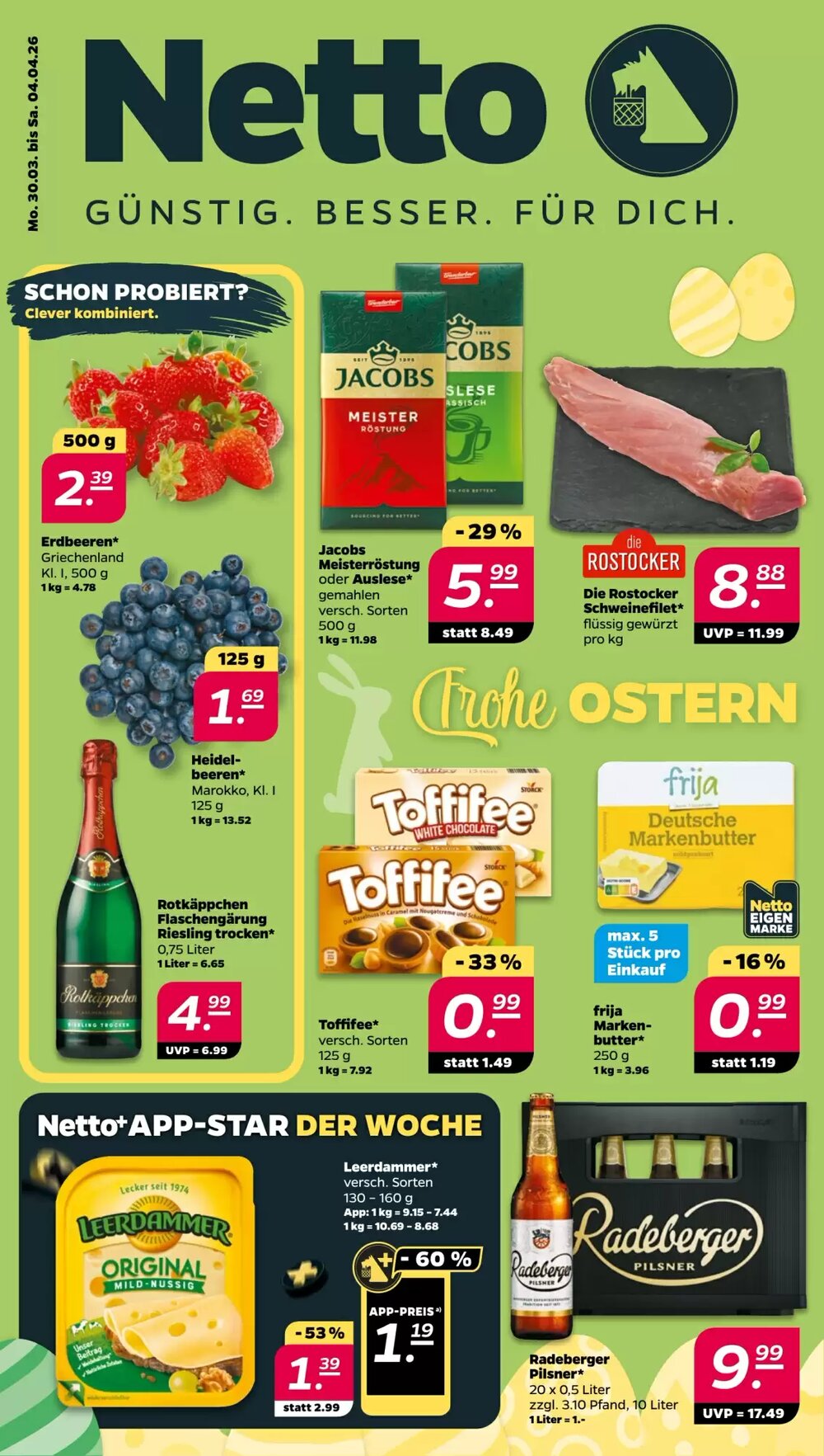 NETTO Prospekt (ab 30.03.2026) zum Blättern - Seite 1