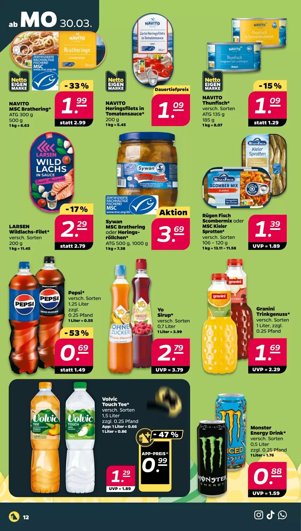NETTO Prospekt (ab 30.03.2026) zum Blättern - Seite 12