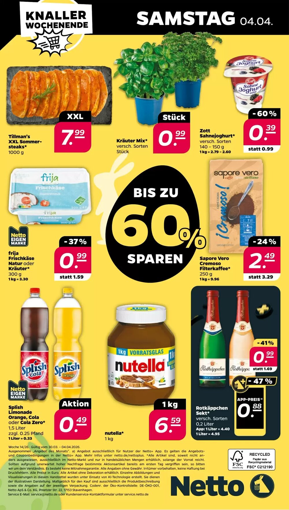 NETTO Prospekt (ab 30.03.2026) zum Blättern - Seite 38