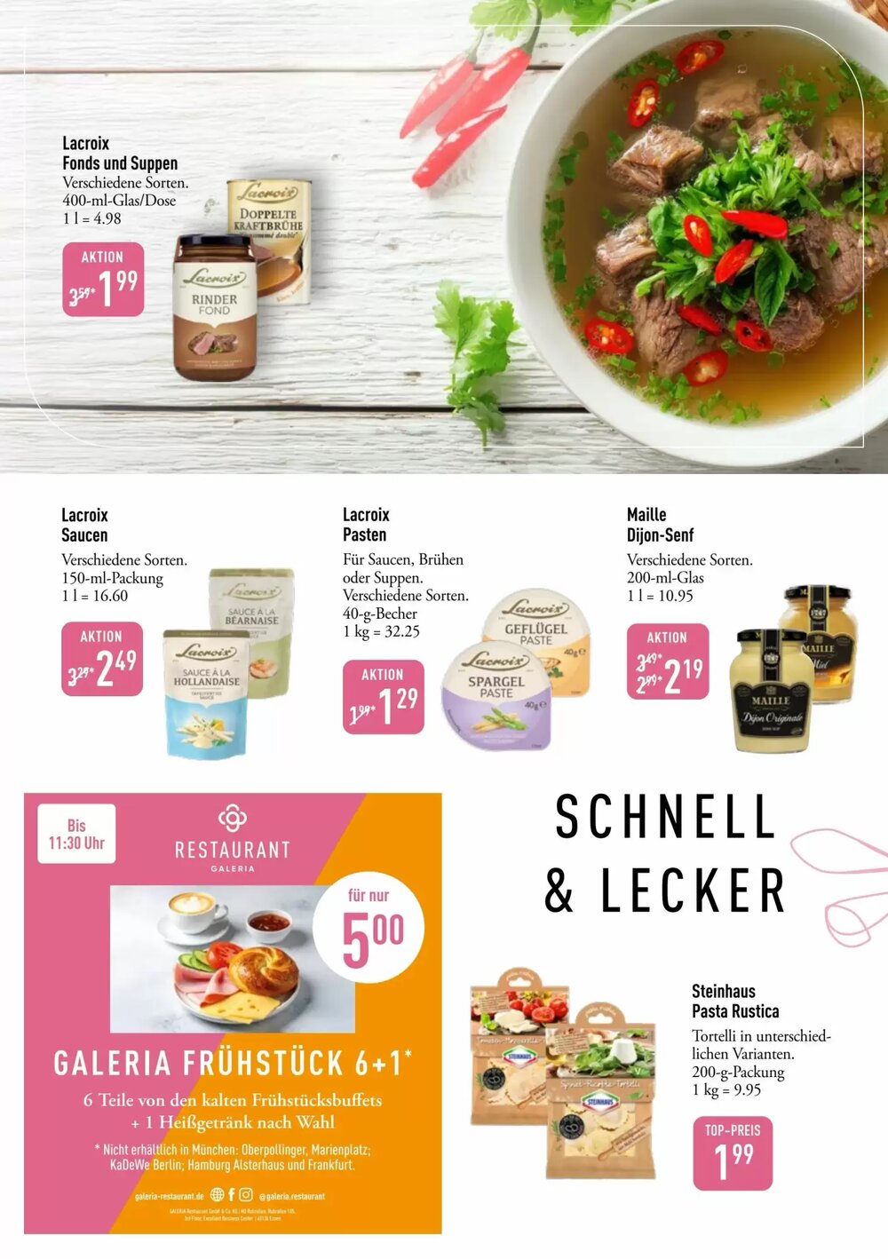 Galeria Markthalle Prospekt (ab 30.03.2026) zum Blättern - Seite 9