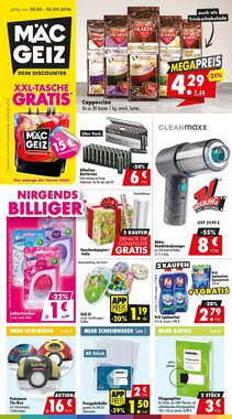 Mäc Geiz Prospekt (ab 30.03.2026) zum Blättern