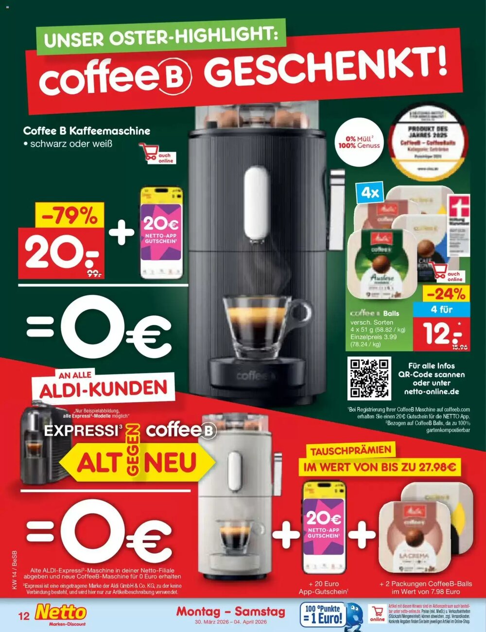 Netto Marken-Discount Prospekt (ab 30.03.2026) zum Blättern - Seite 14