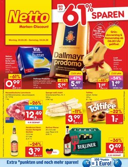 Netto Marken-Discount Prospekt (ab 30.03.2026) zum Blättern