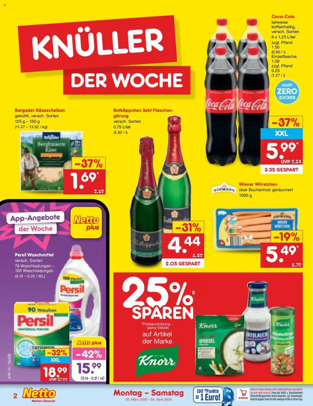 Netto Marken-Discount Prospekt (ab 30.03.2026) zum Blättern - Seite 2
