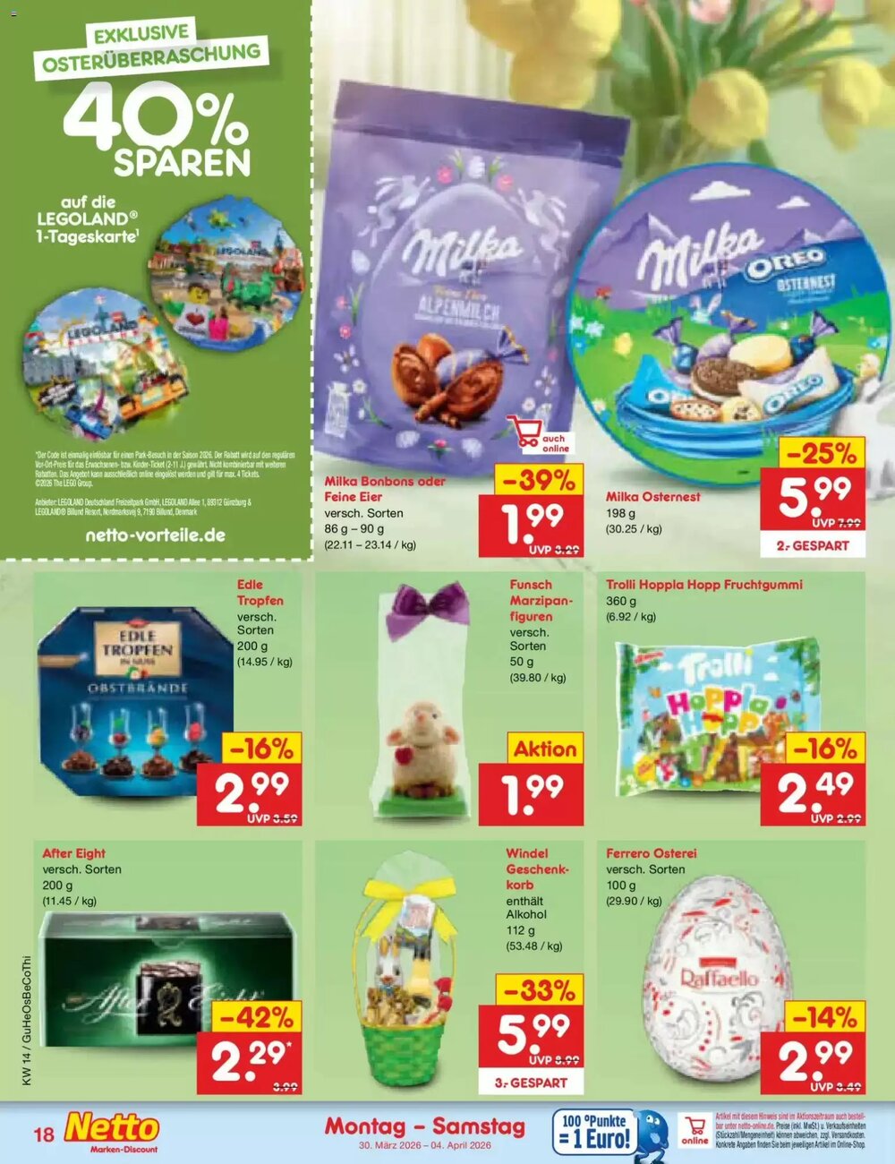 Netto Marken-Discount Prospekt (ab 30.03.2026) zum Blättern - Seite 20