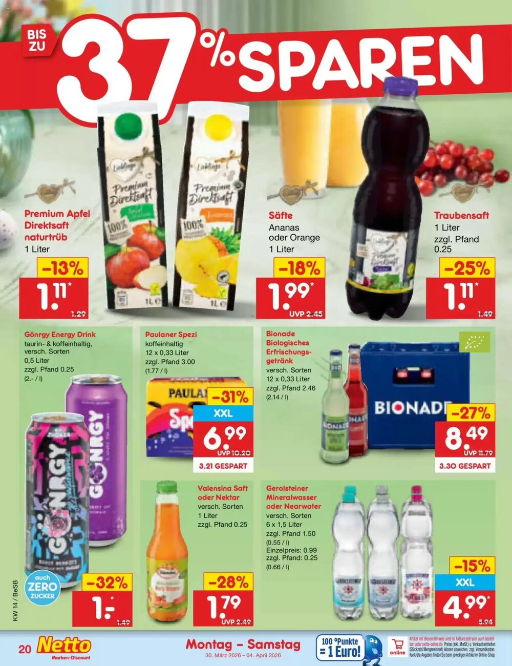 Netto Marken-Discount Prospekt (ab 30.03.2026) zum Blättern - Seite 24