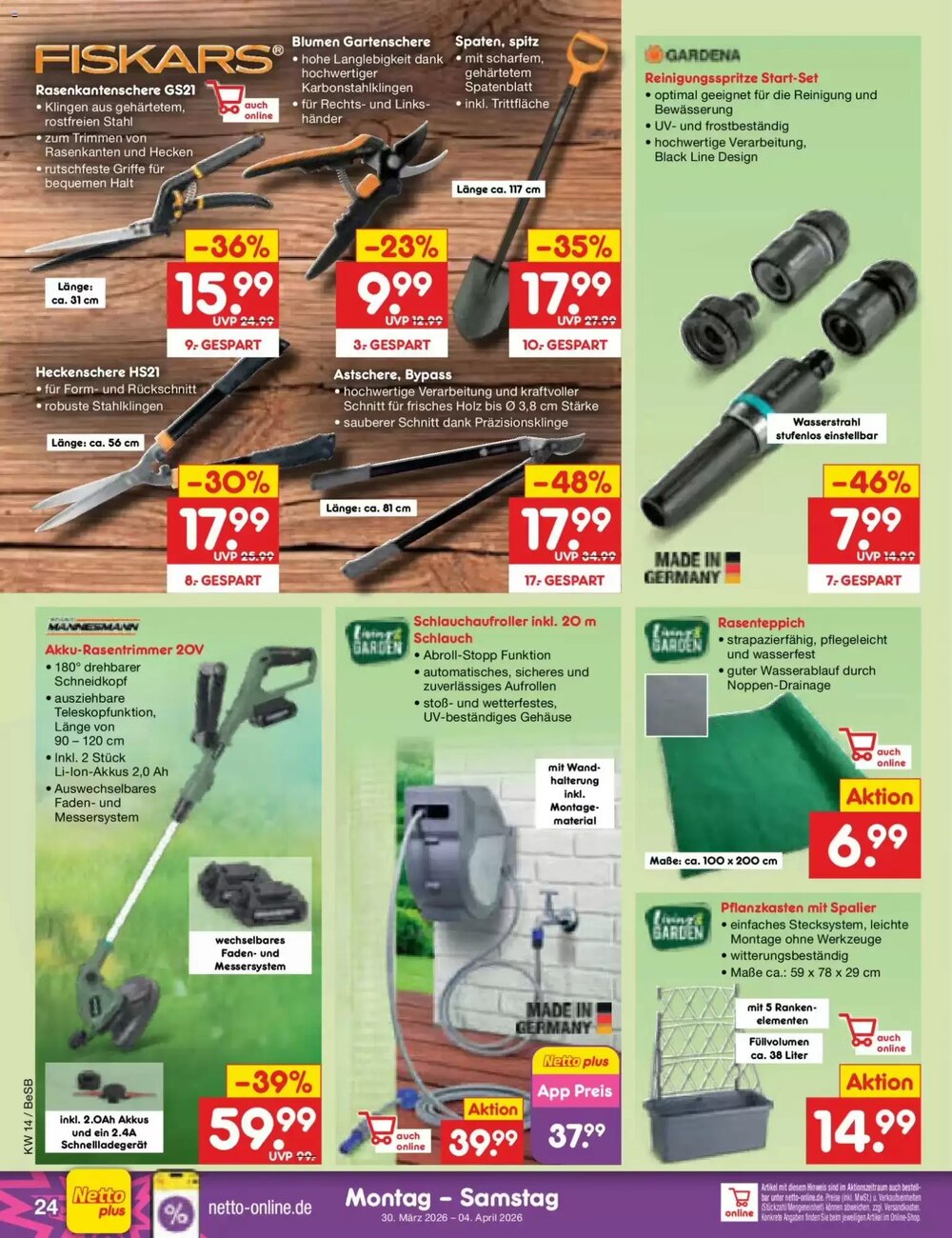 Netto Marken-Discount Prospekt (ab 30.03.2026) zum Blättern - Seite 30
