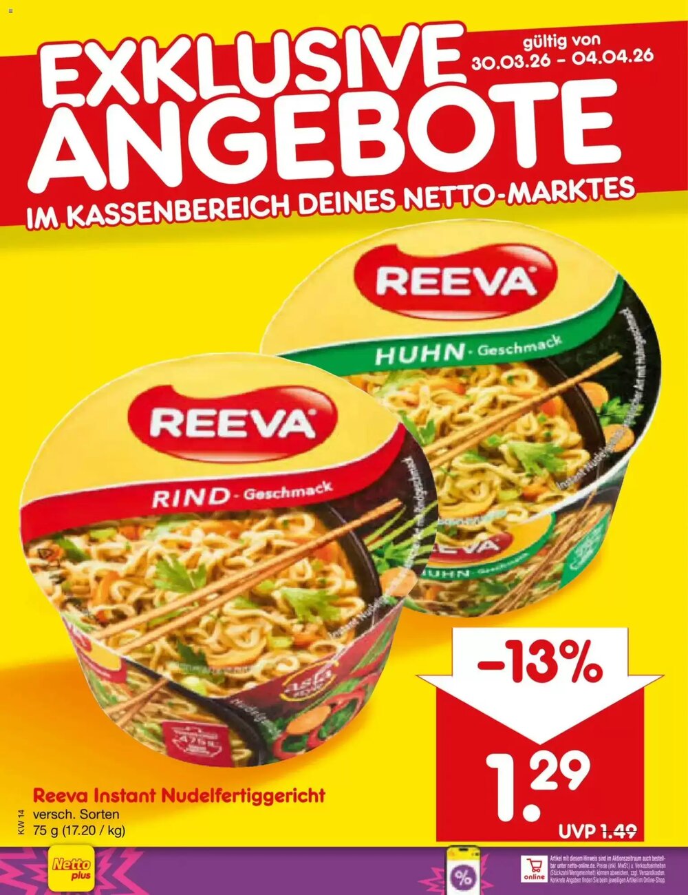 Netto Marken-Discount Prospekt (ab 30.03.2026) zum Blättern - Seite 32