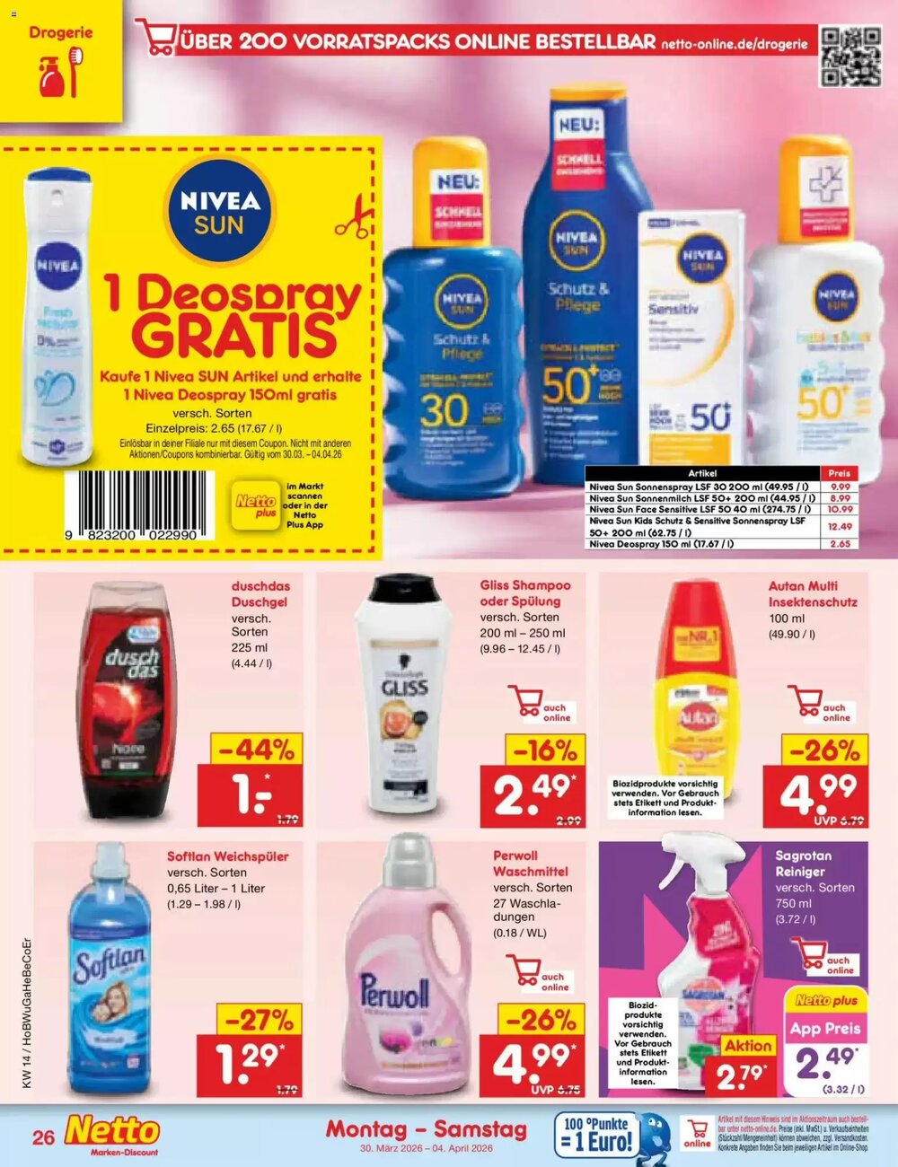 Netto Marken-Discount Prospekt (ab 30.03.2026) zum Blättern - Seite 36