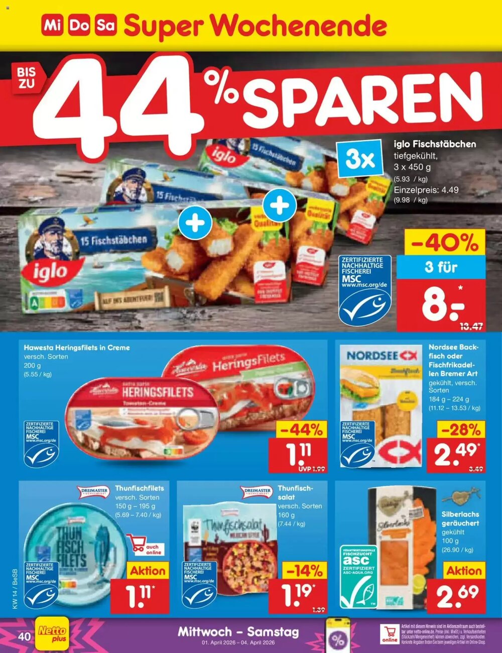 Netto Marken-Discount Prospekt (ab 30.03.2026) zum Blättern - Seite 54