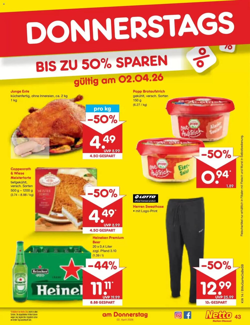 Netto Marken-Discount Prospekt (ab 30.03.2026) zum Blättern - Seite 57