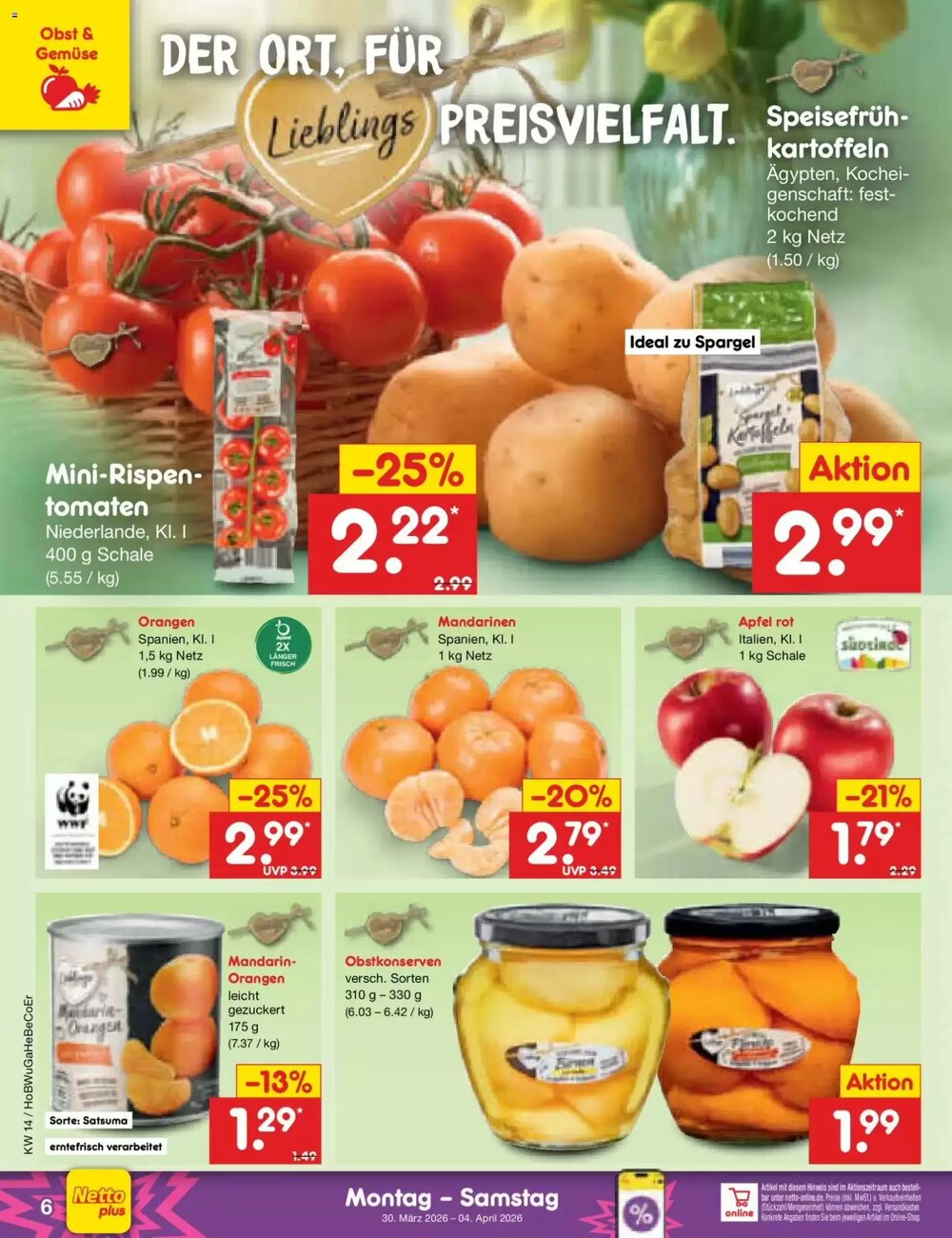 Netto Marken-Discount Prospekt (ab 30.03.2026) zum Blättern - Seite 6