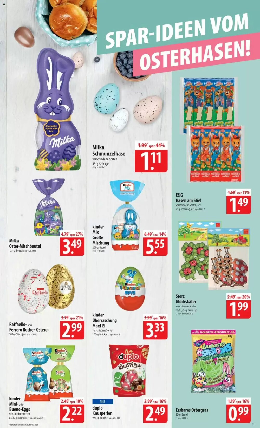 Famila Nord Ost Prospekt (ab 30.03.2026) zum Blättern - Seite 11